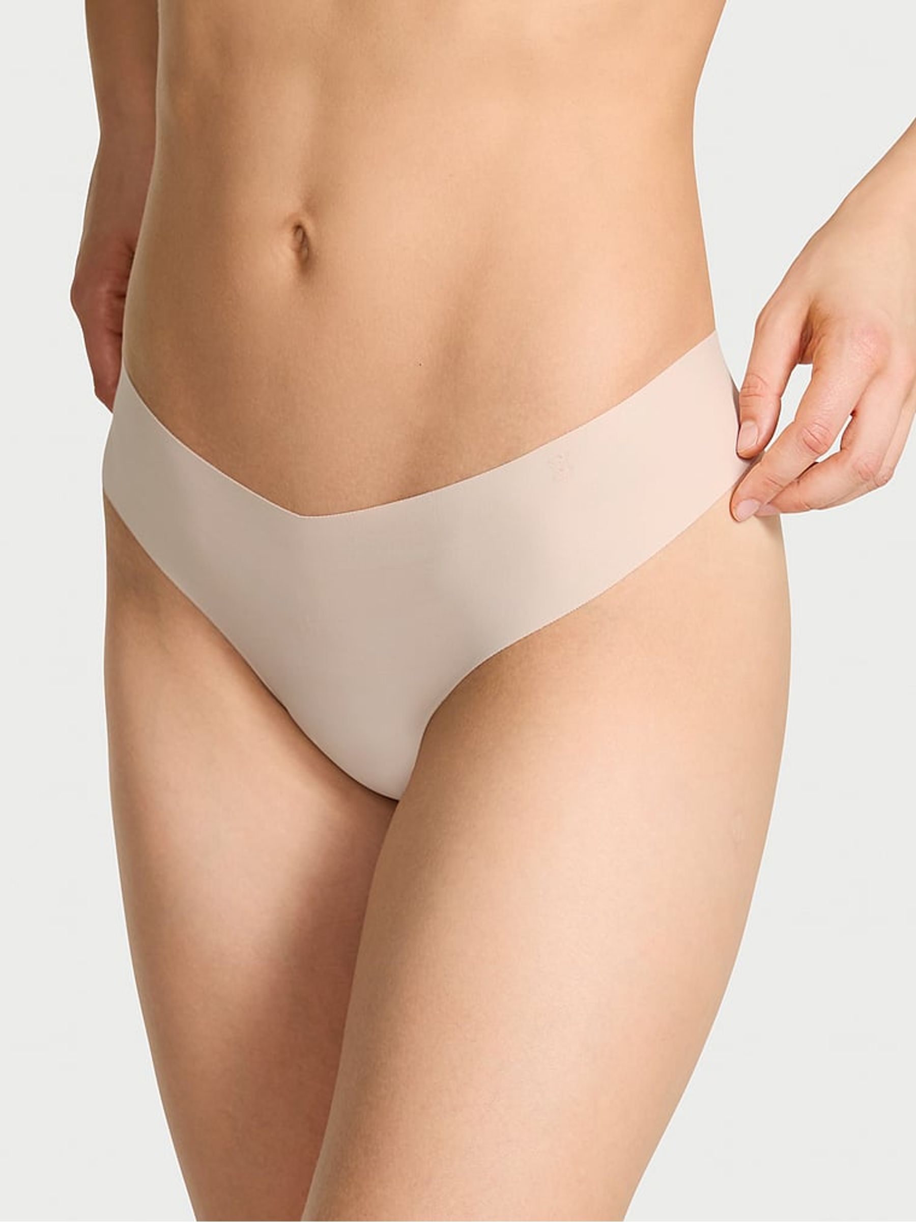 Marzipan Nude Thong Knickers - Image 1 of 2
