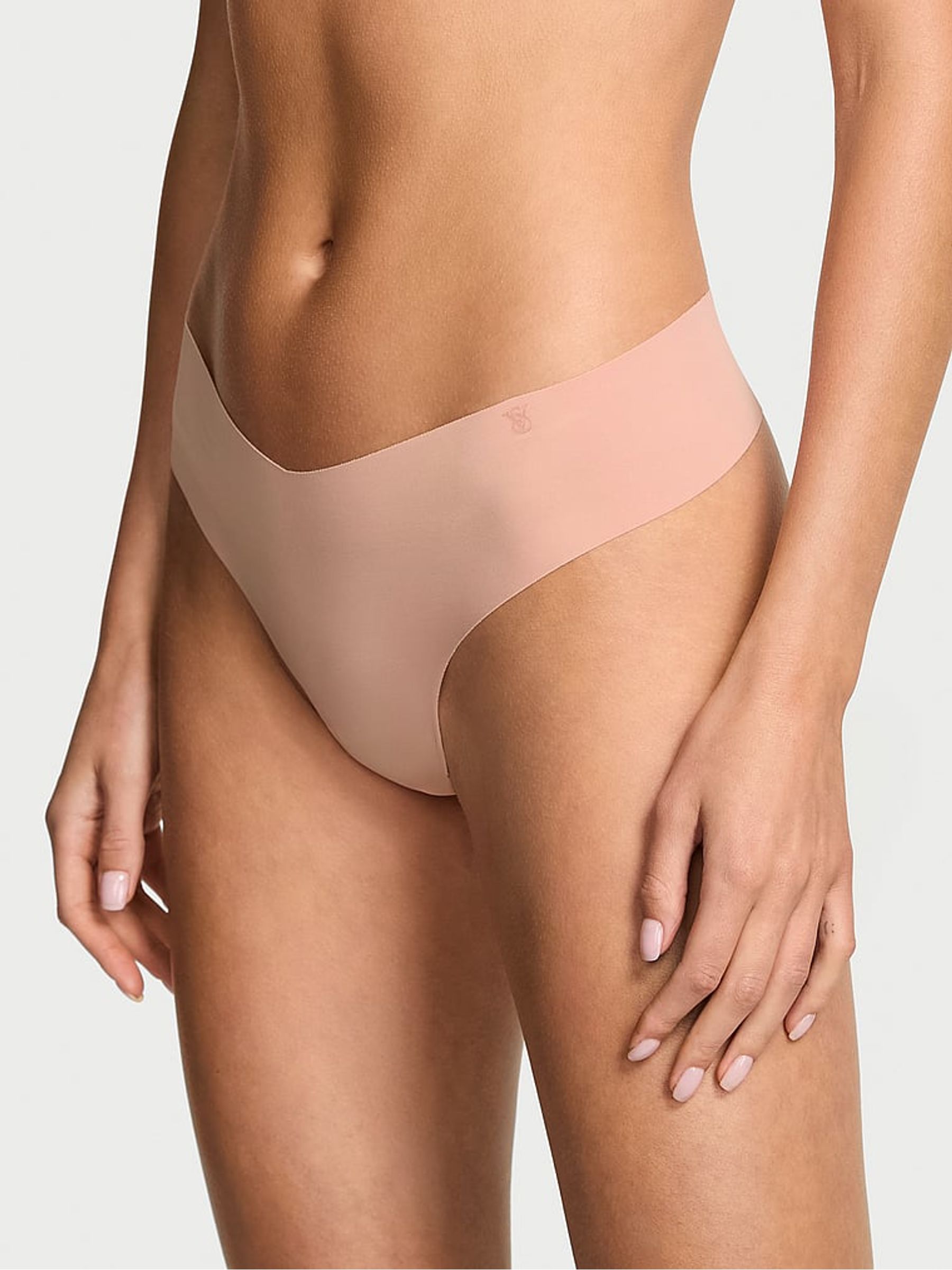 Macaron Nude Thong Knickers - Image 1 of 2