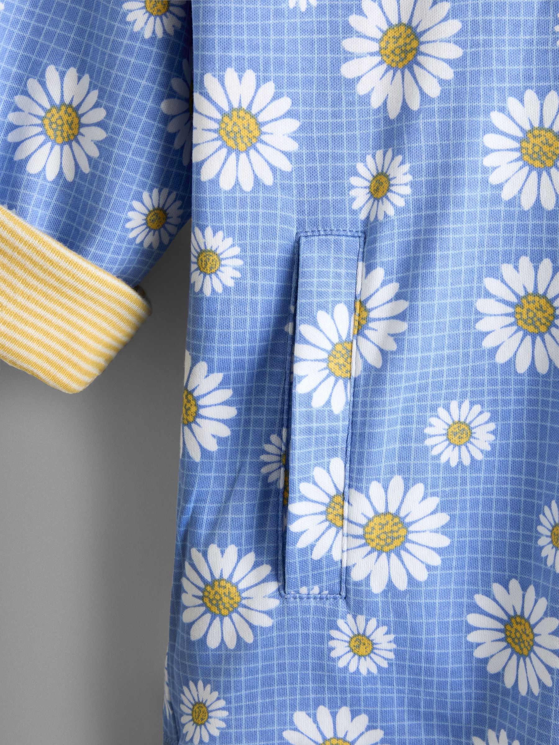 Yellow Daisy Pretty Appliqué Reversible Hoodie - Image 10 of 10