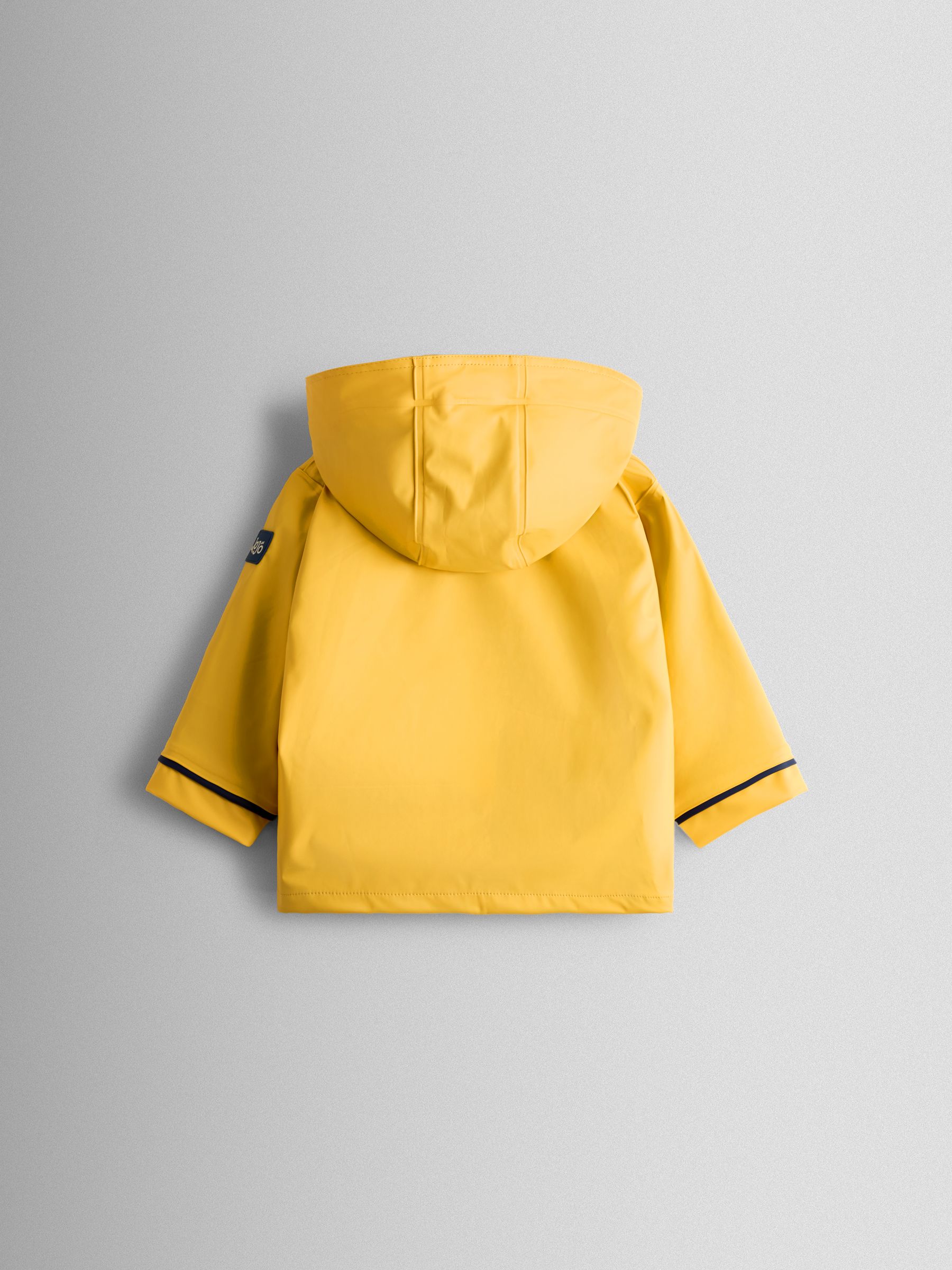 Bright Yellow Waterproof Cosy Lined Fisherman's Jacket - Image 2 of 6