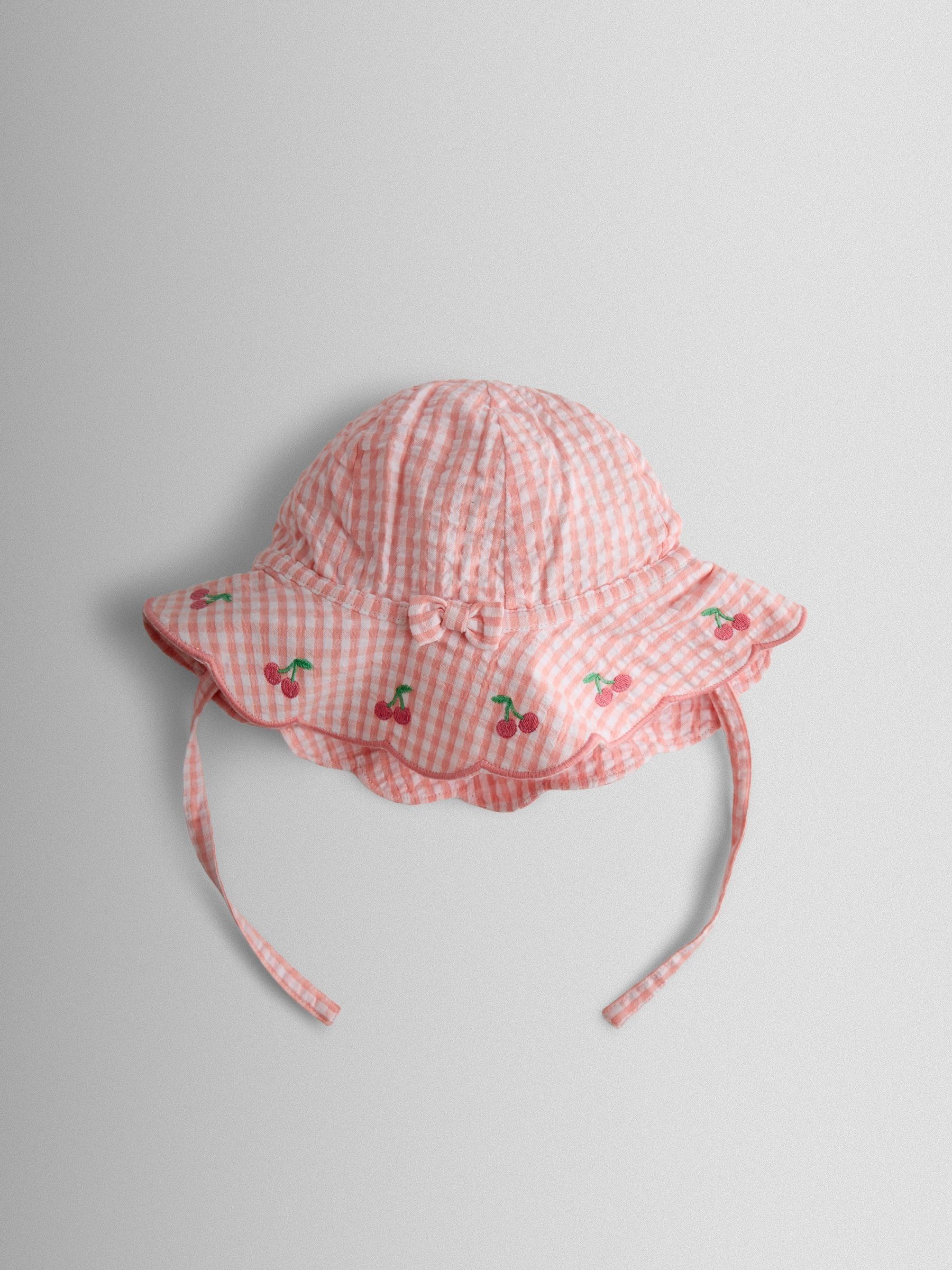 Pink Floppy Sun Hat - Image 1 of 4