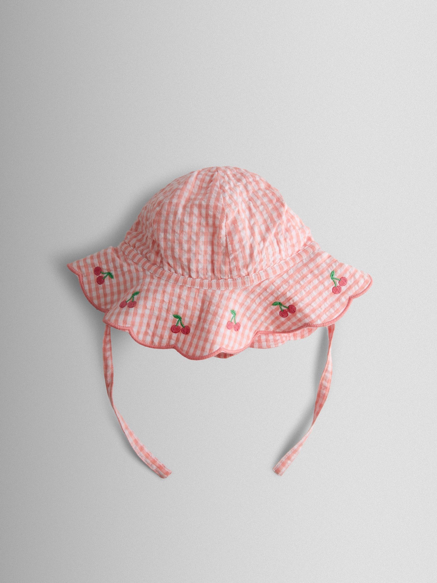 Pink Floppy Sun Hat - Image 2 of 4