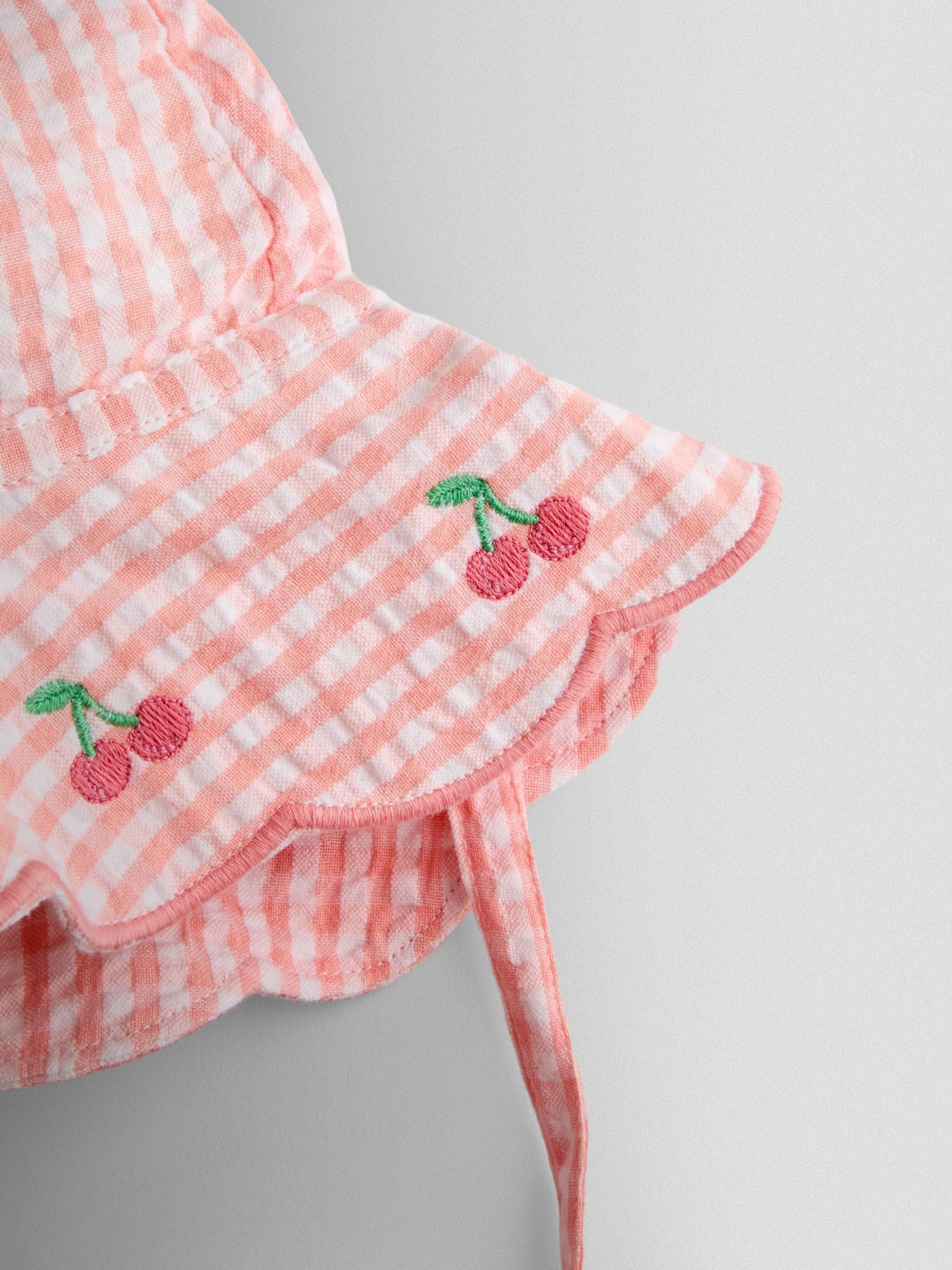 Pink Floppy Sun Hat - Image 3 of 4