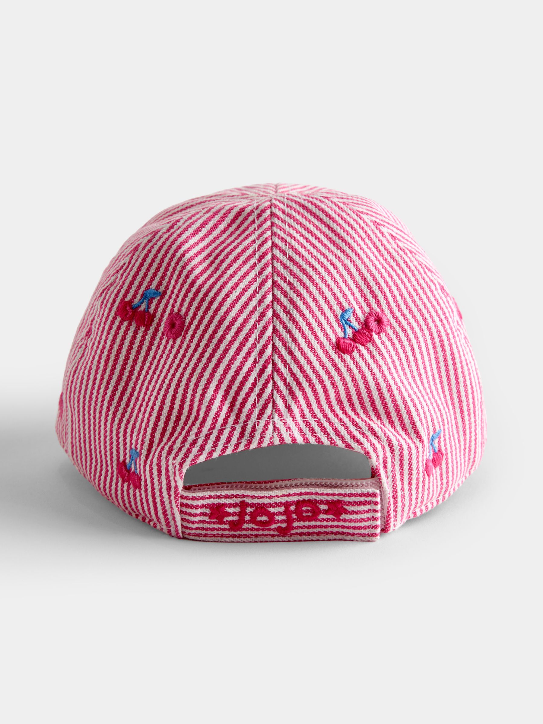 Pink Cherry Embroidered Cap - Image 3 of 4