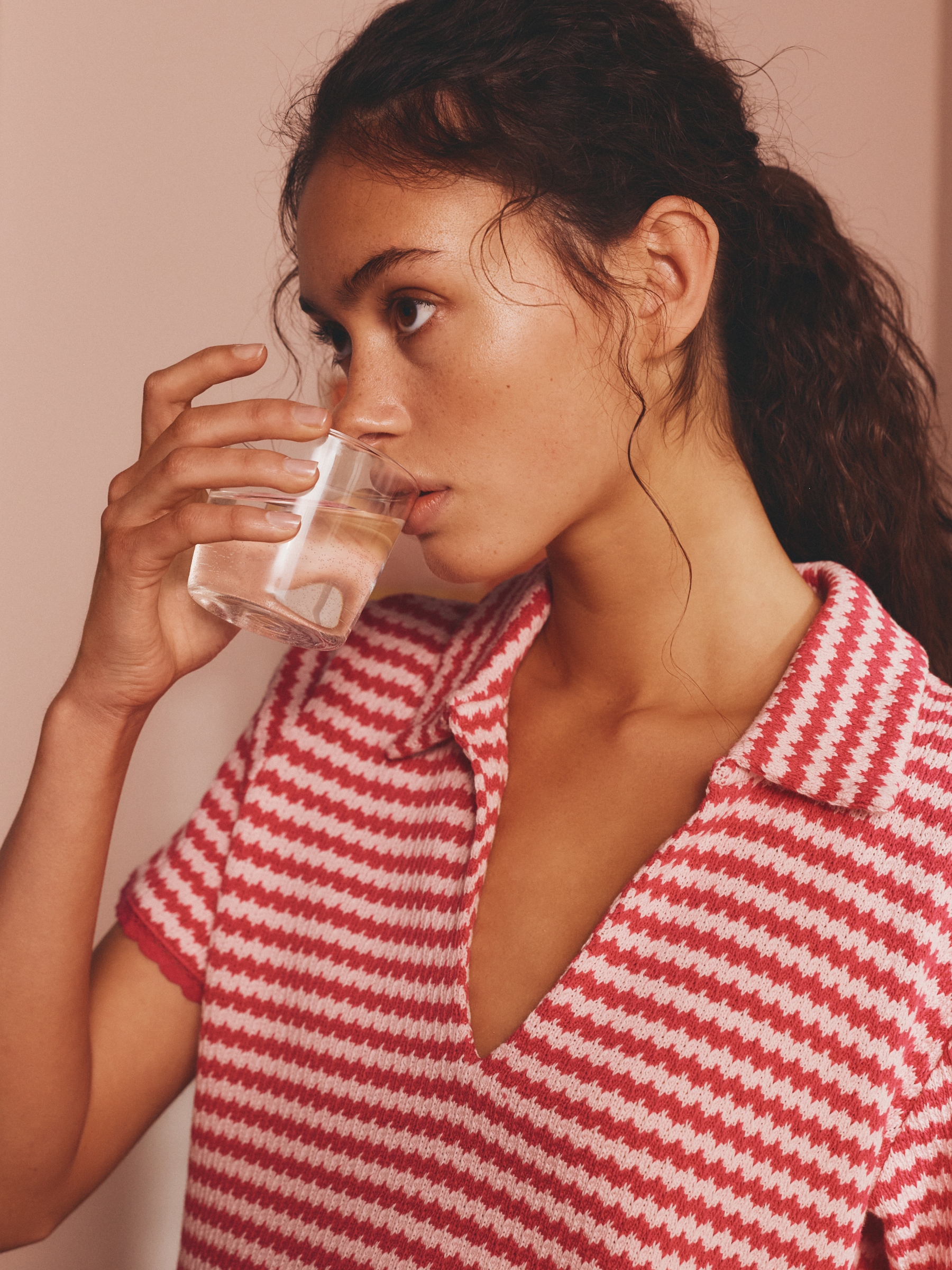 Pink Crochet Co-ord Top - Image 4 of 6