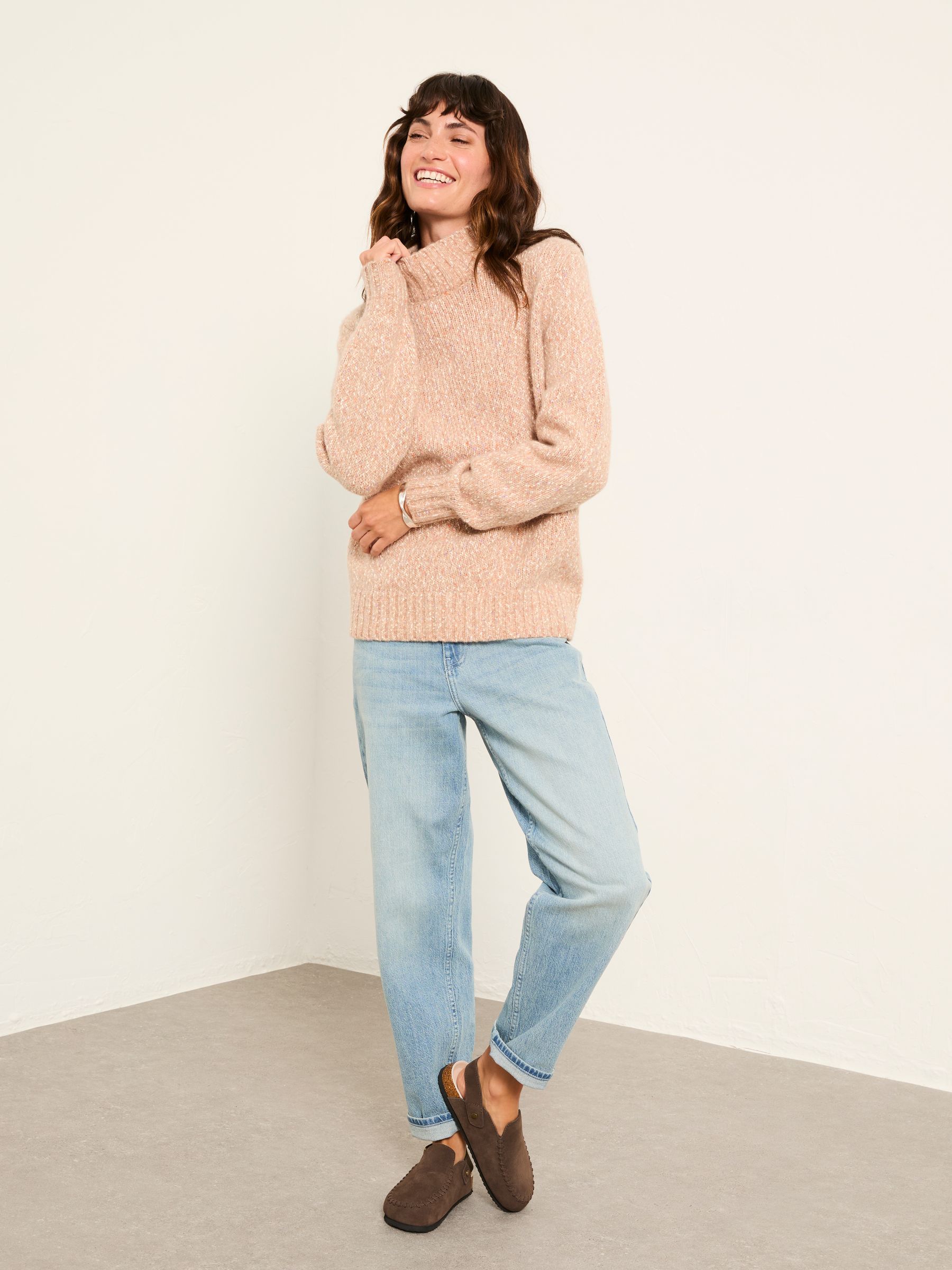 Fliss Natural Knitted Jumper - Image 3 of 5