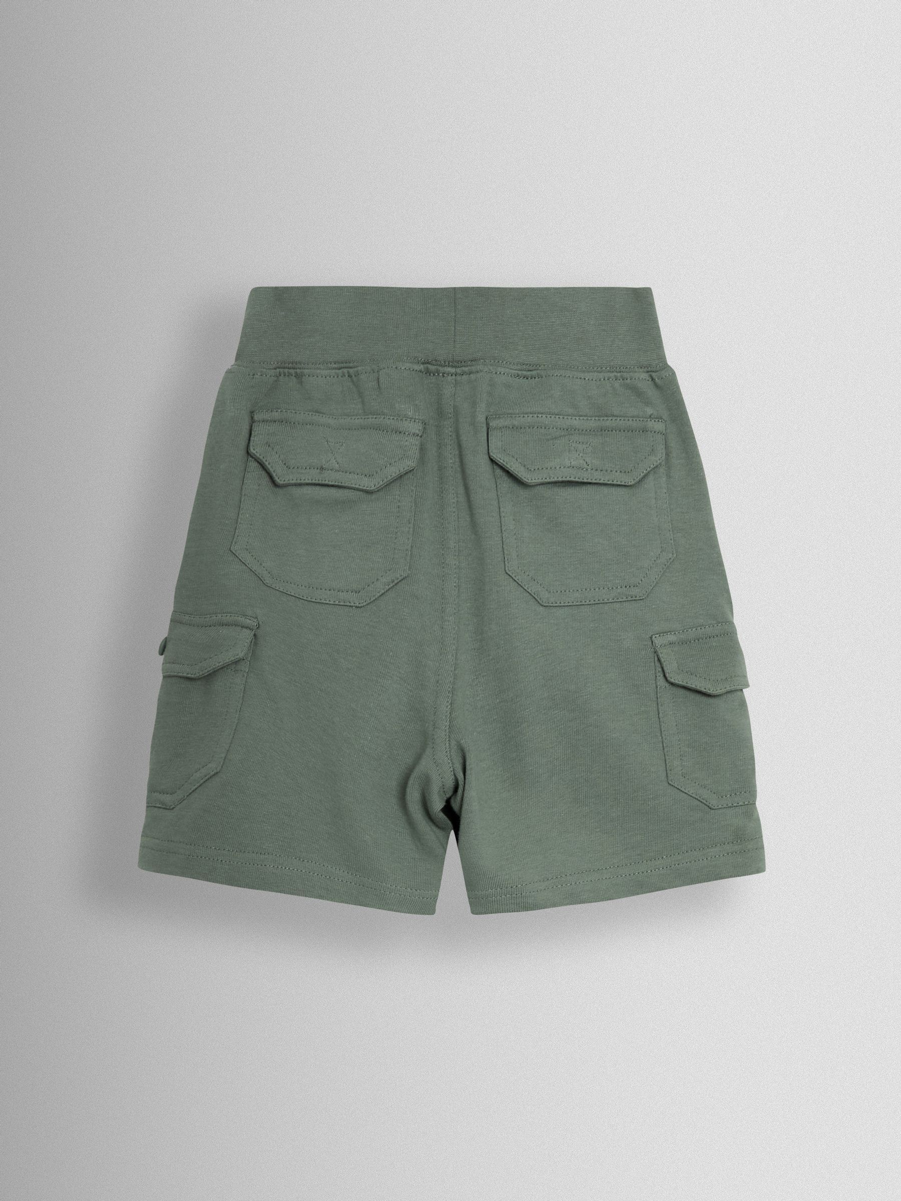 Green 2-Pack Cargo Pocket Shorts - Image 4 of 5