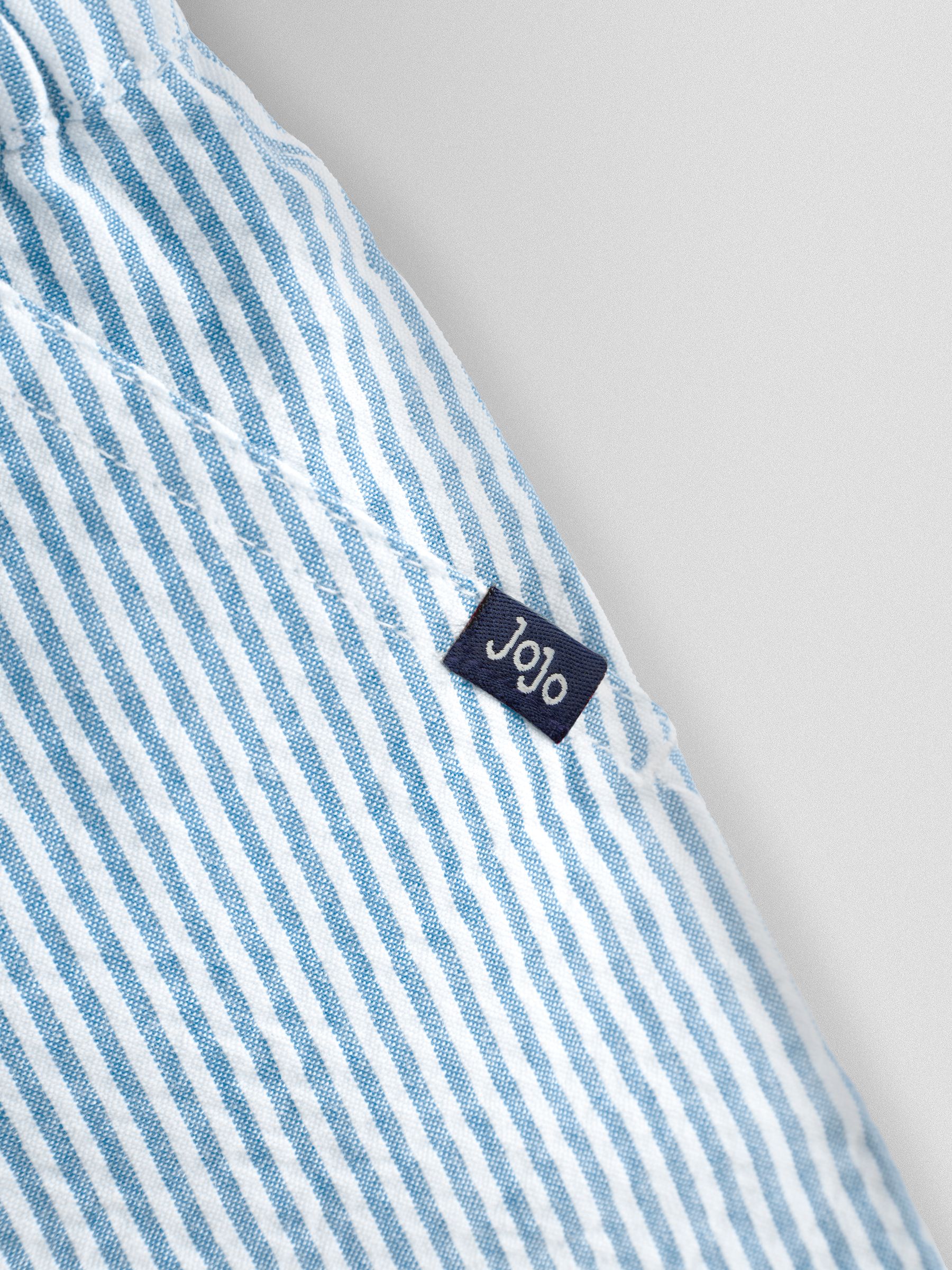 Blue Seersucker Stripe Shorts - Image 4 of 4