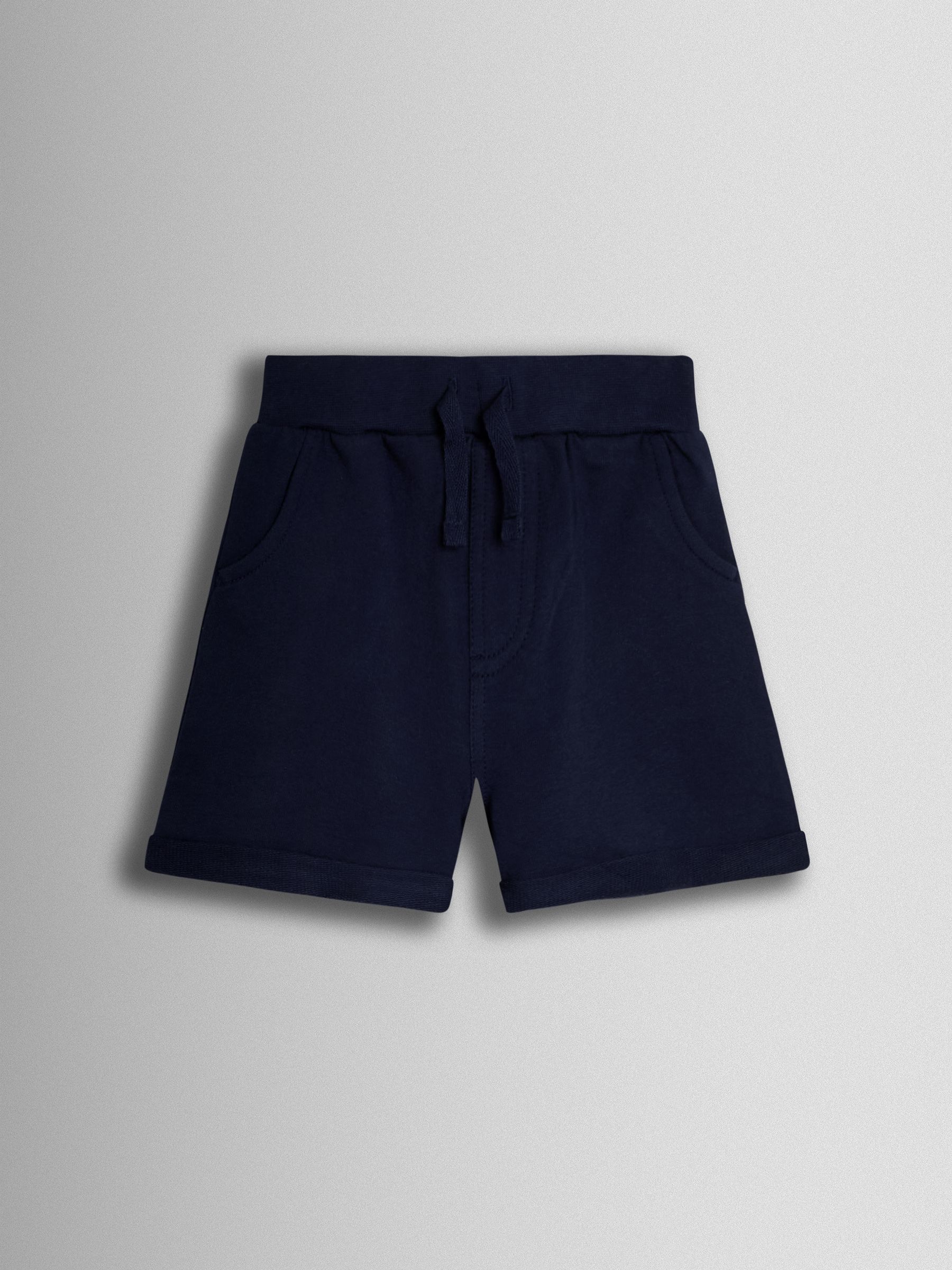 Khaki Green & Navy Blue 2-Pack Jogger Shorts