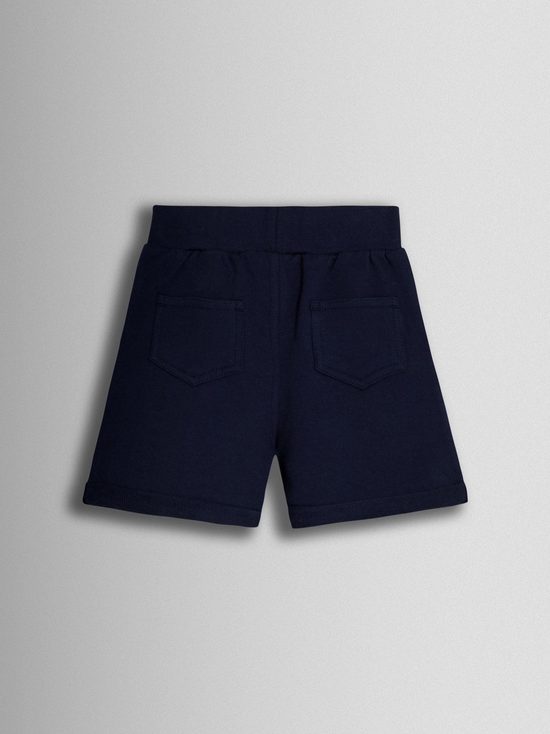Khaki Green & Navy Blue 2-Pack Jogger Shorts - Image 5 of 5 Khaki Green & Navy Blue 2-Pack Jogger Shorts - Image 5 of 5