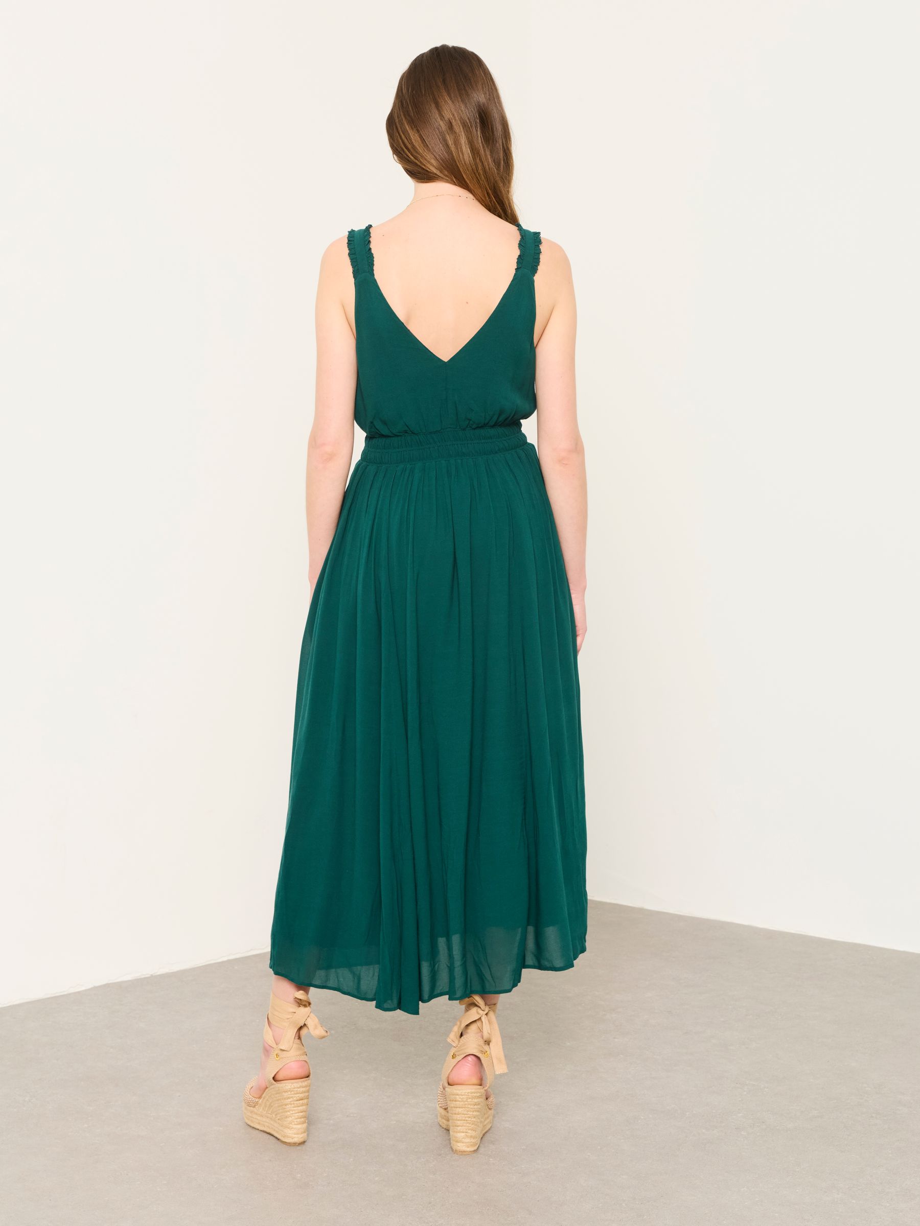 dress black midi Black Knit Flowy Midi Dress XS