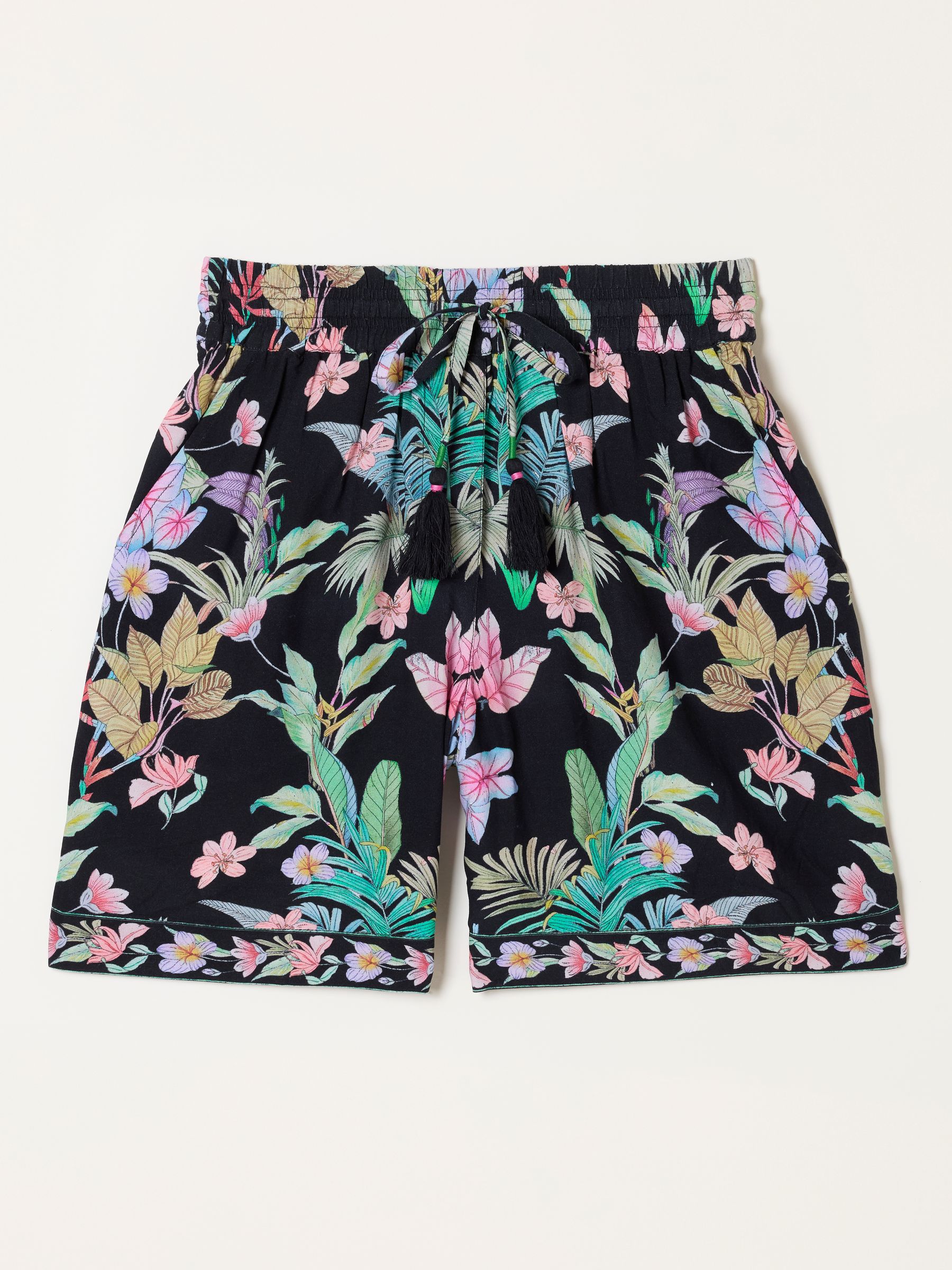 Anna Tropical Placement Tropical Longline Shorts - Image 6 of 6