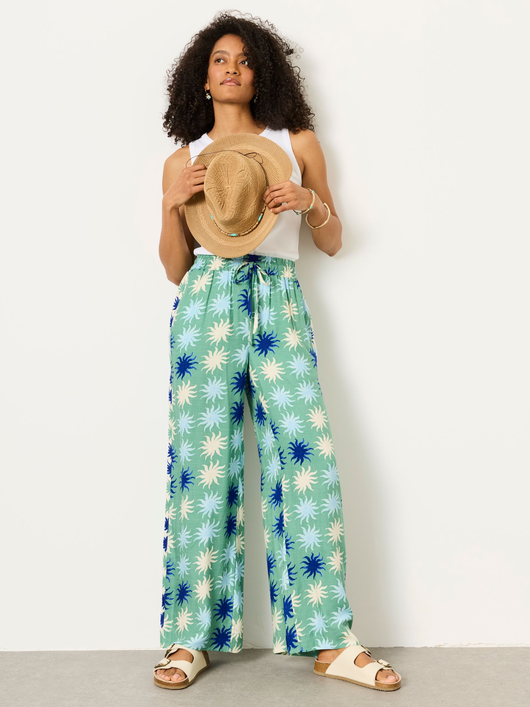 Melissa sun tile Palazzo Trousers - Image 4 of 6