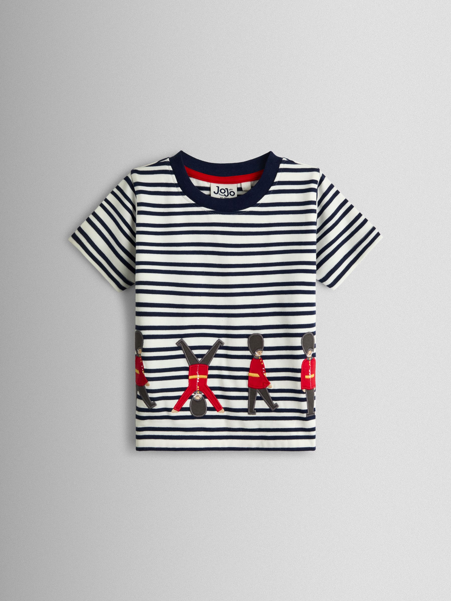 Navy & White London Guard Appliqué T-Shirt - Image 1 of 3