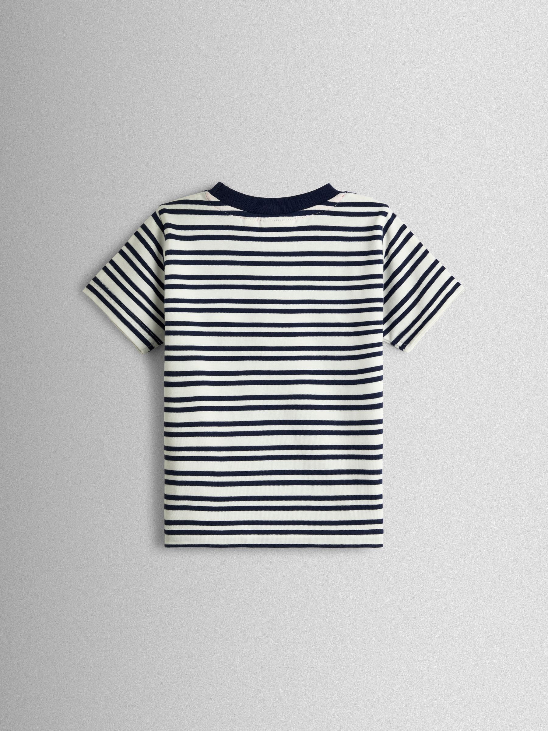 Navy & White London Guard Appliqué T-Shirt - Image 2 of 3