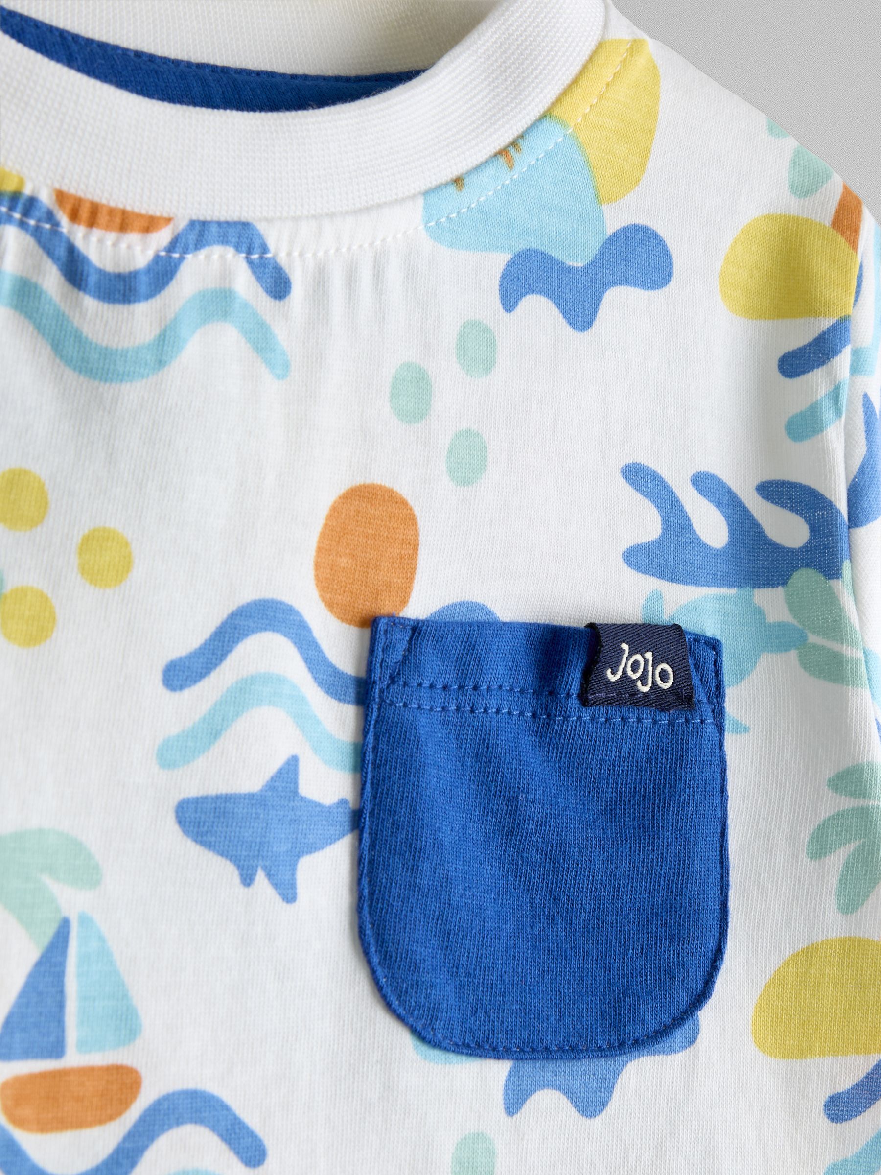 Blue Ocean 2-Piece Printed T-Shirt & Shorts Set - Image 6 of 6