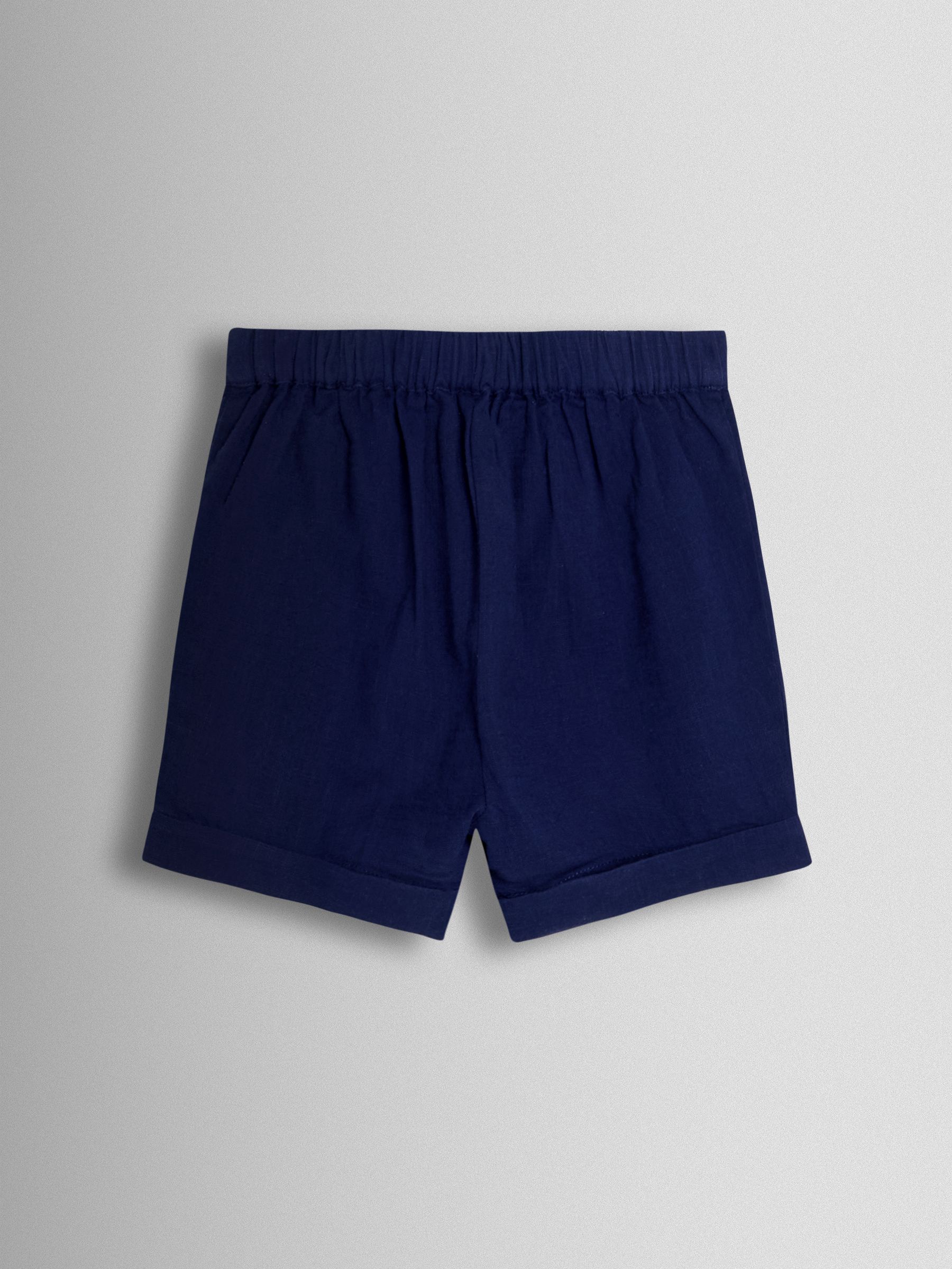 Blue 2-Piece Sailor Collar Body & Shorts Set - Image 5 of 6