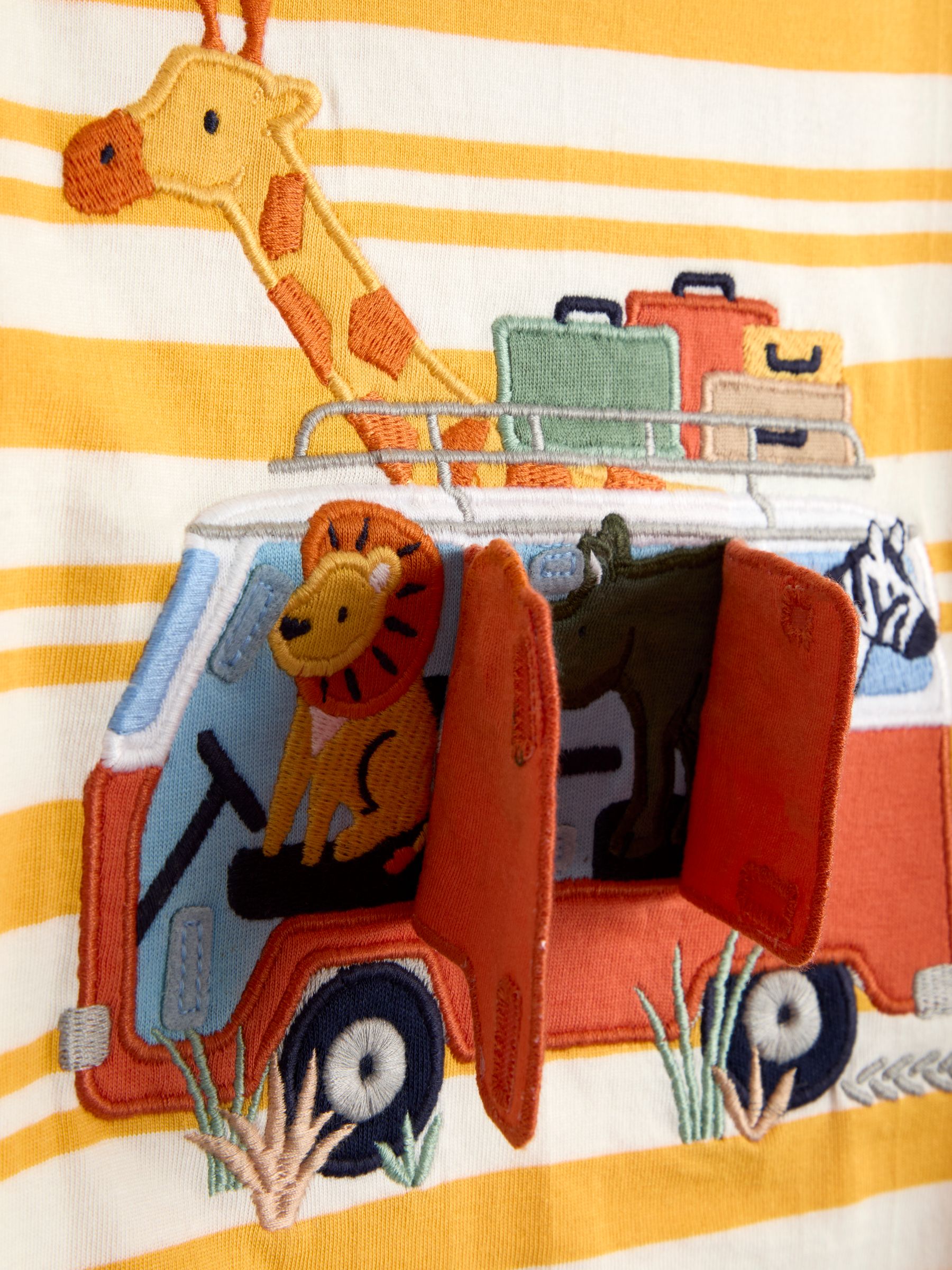 Yellow Appliqué T-Shirt - Image 3 of 3