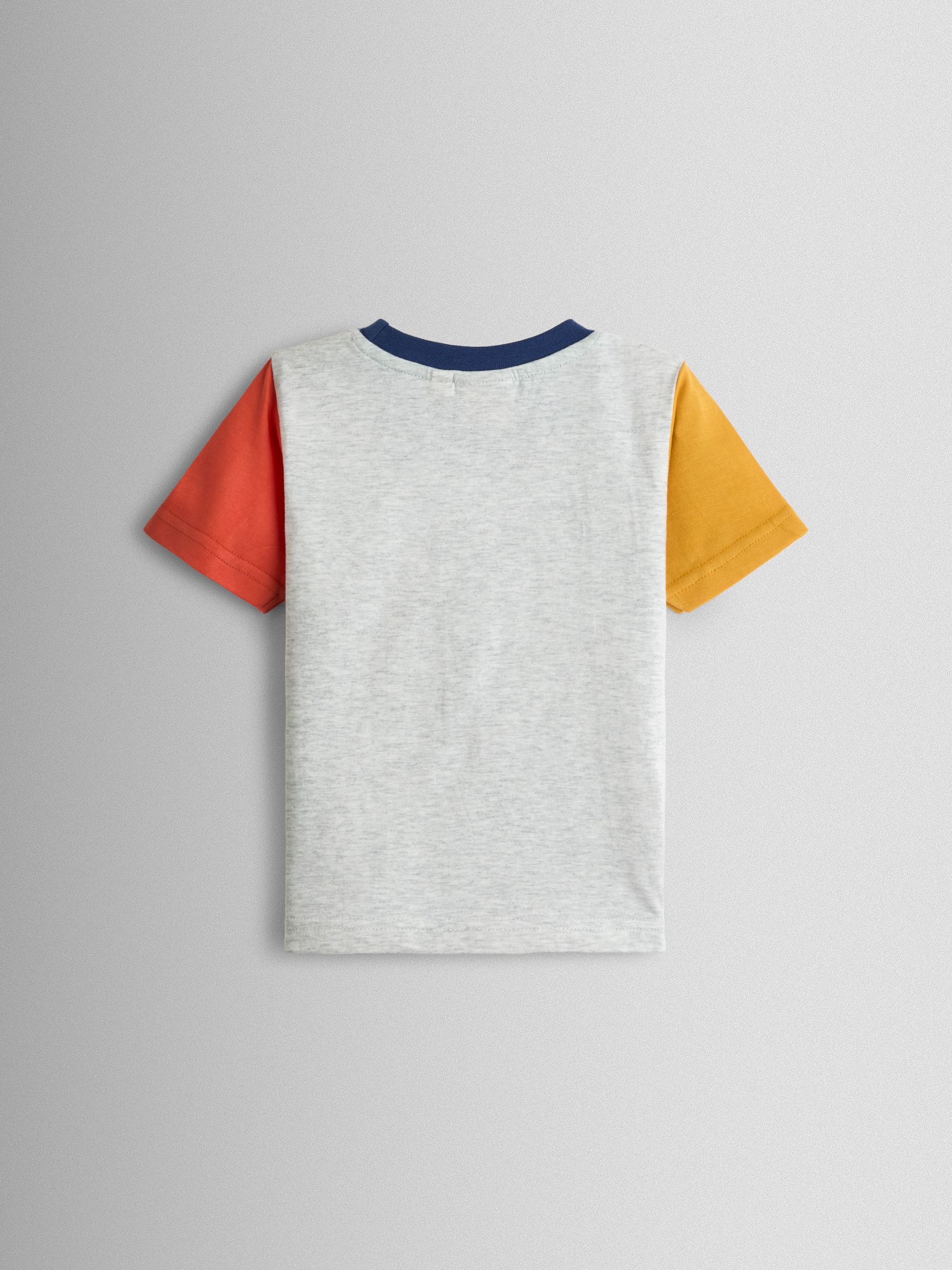 Grey Crocodile Character Applique T-Shirt - Image 2 of 3 Grey Crocodile Character Applique T-Shirt - Image 2 of 3