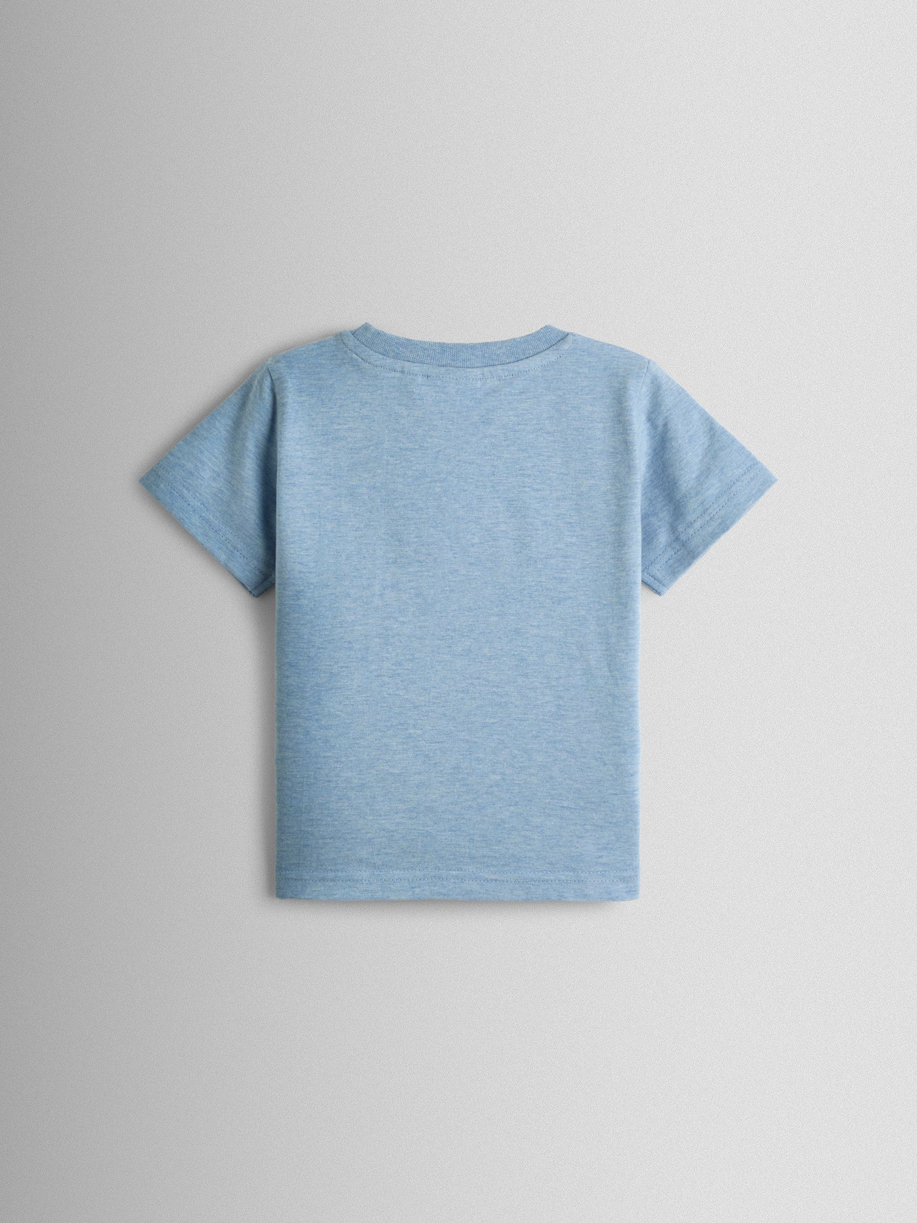 Blue Lighthouse Appliqué T-Shirt - Image 2 of 3