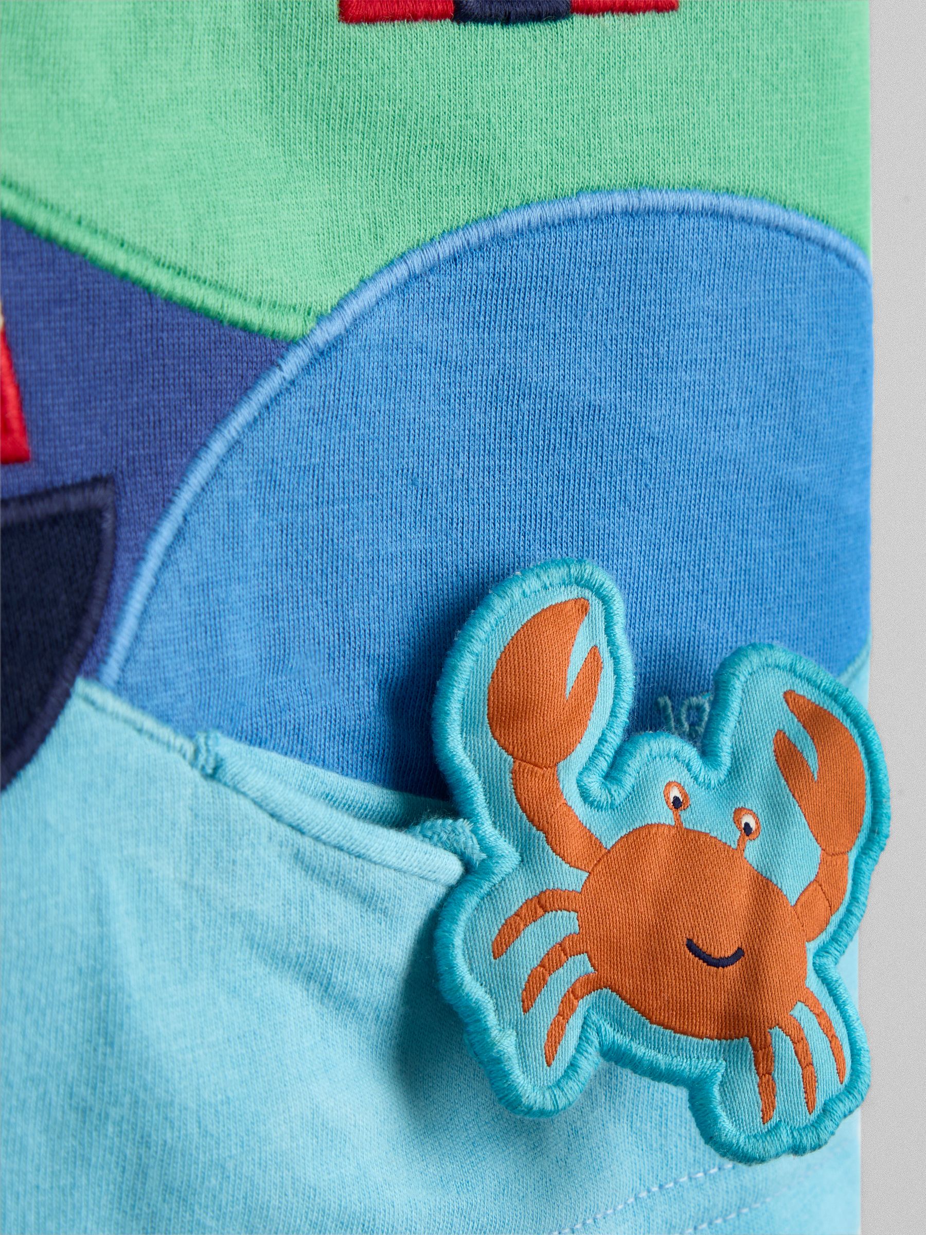 Blue Lighthouse Appliqué T-Shirt - Image 3 of 3