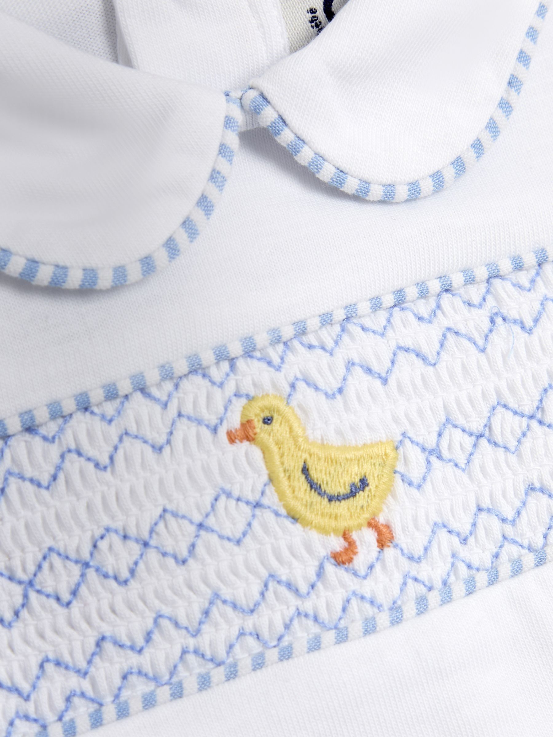 Light Blue Chick Embroidered Body & Shorts Set 2 Piece - Image 7 of 7