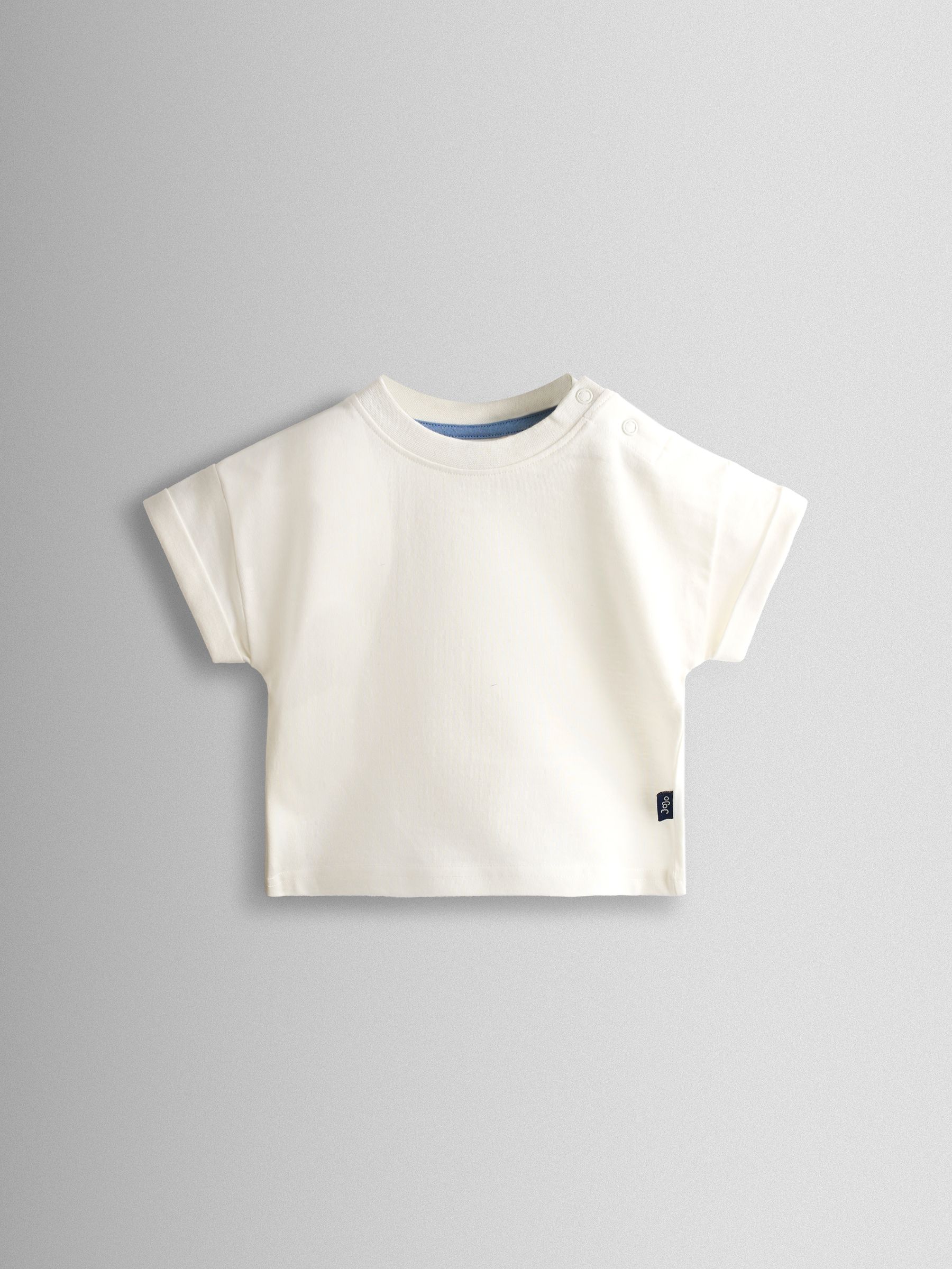 Blue 2-Piece Stripe Dungarees & T-Shirt Set - Image 3 of 7