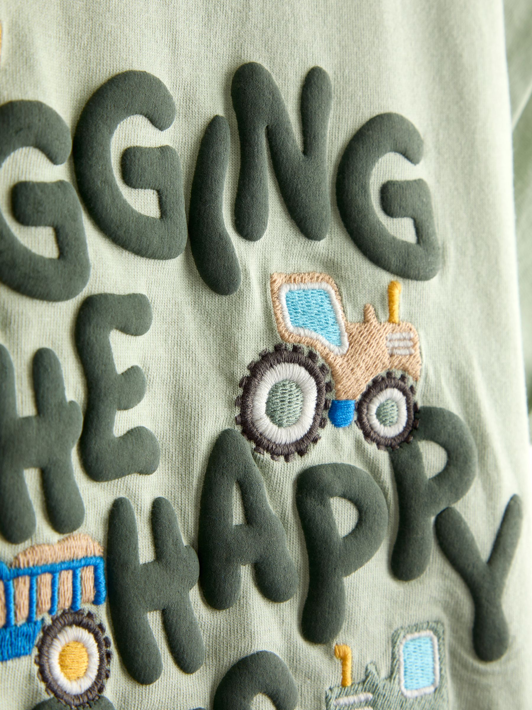 Green Digger Graphic T-Shirt - Image 3 of 3