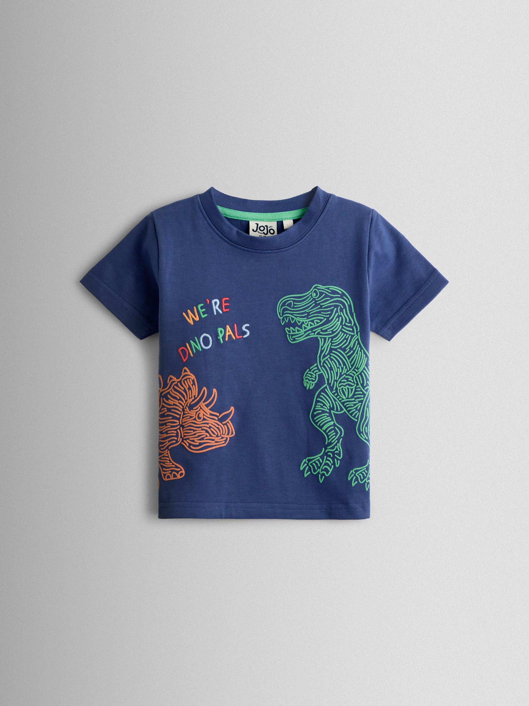 Blue 2-Piece Dino T-Shirt & Shorts Set - Image 2 of 7