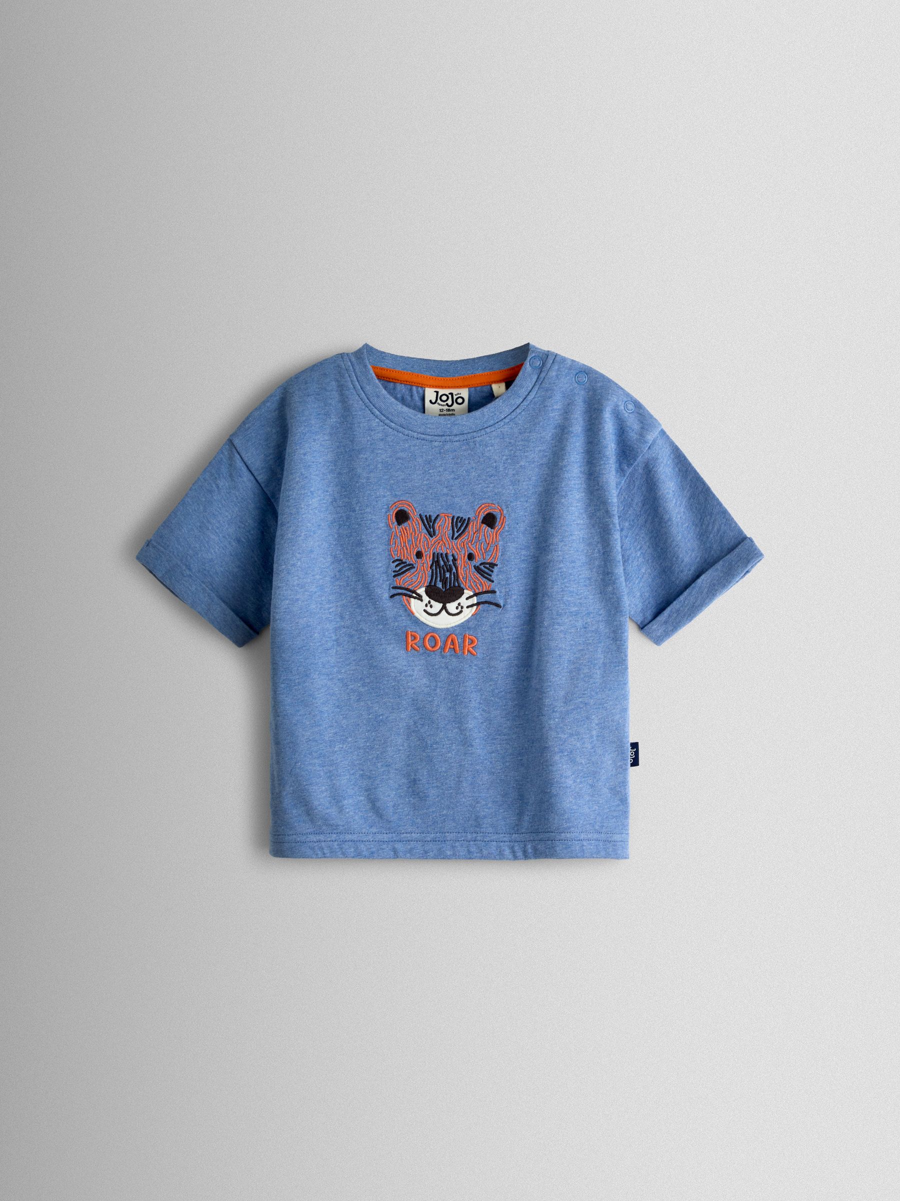 Blue Tiger Embroidered Top - Image 1 of 3