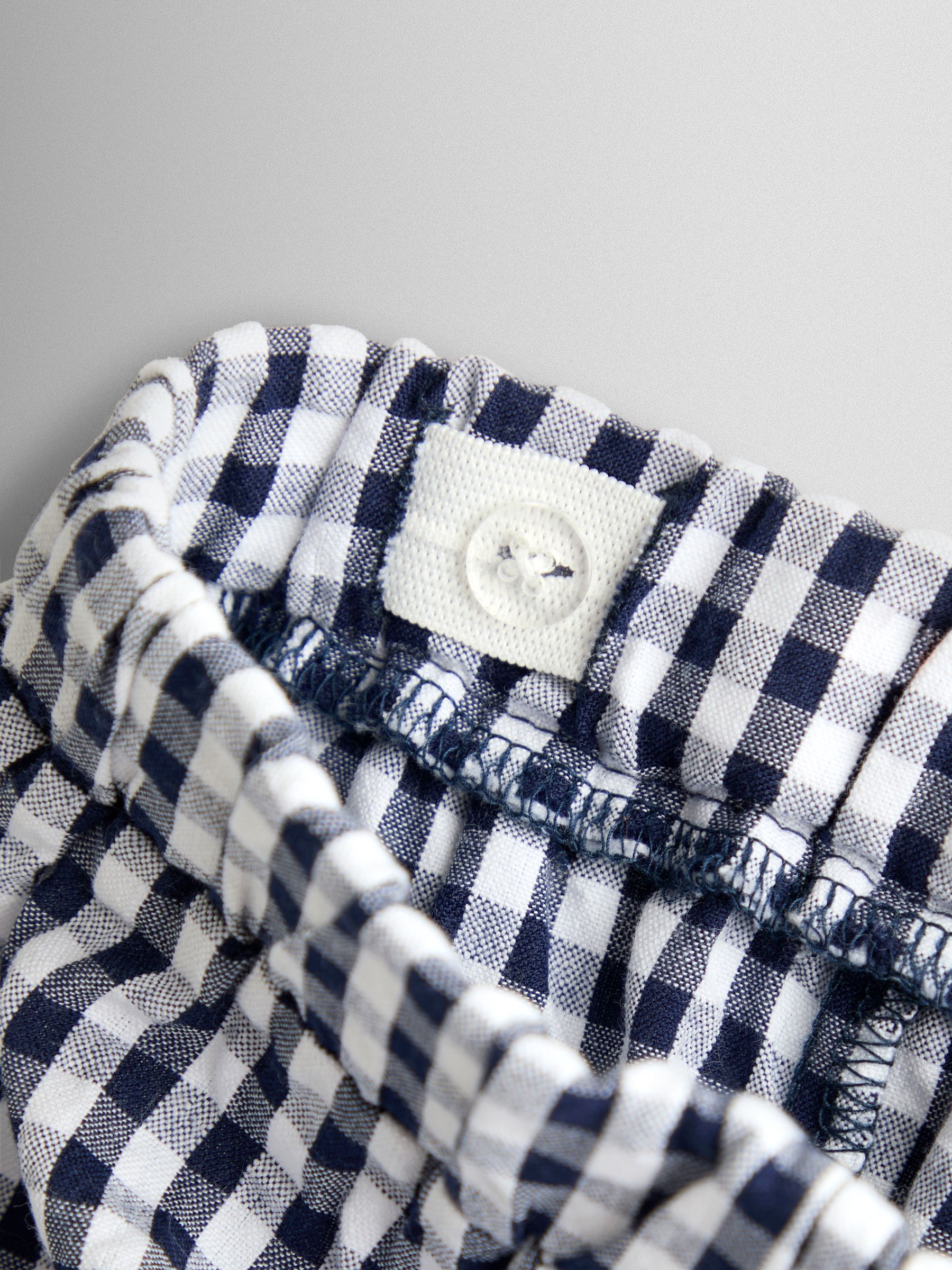 Navy Guard 2-Piece Smocked Embroidered Body & Shorts Set - Image 7 of 7 Navy Guard 2-Piece Smocked Embroidered Body & Shorts Set - Image 7 of 7