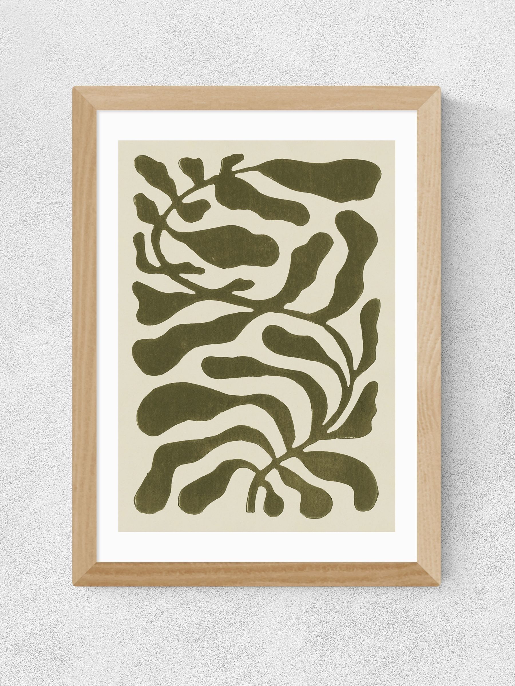 East End Prints Oak One Hundred Leaved Plant Wall Art Print by Alisa Galitsyna - Image 2 of 3