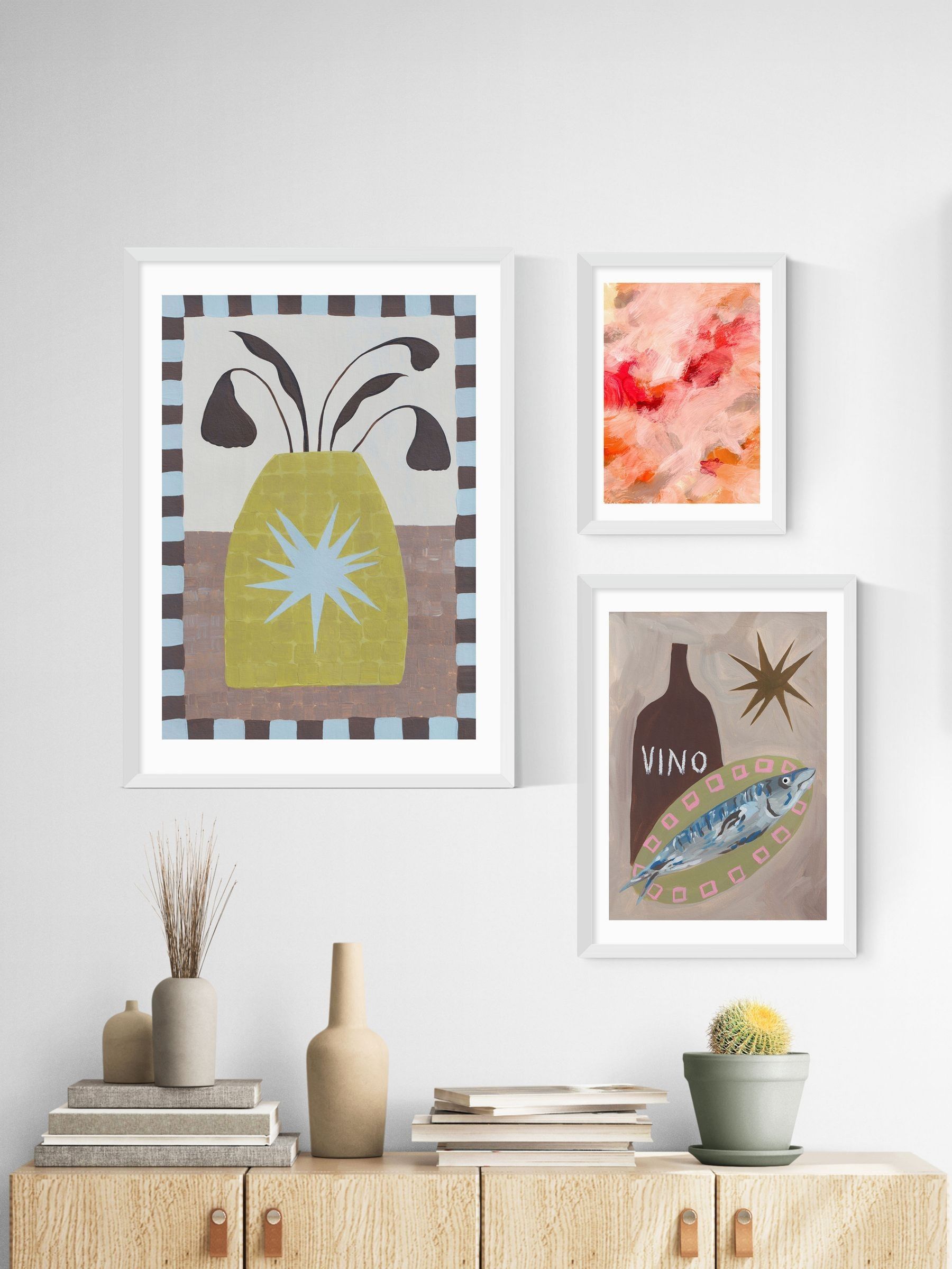 White Fish Supper Wall Art Print by Jazmine Joye - Image 3 of 3 White Fish Supper Wall Art Print by Jazmine Joye - Image 3 of 3