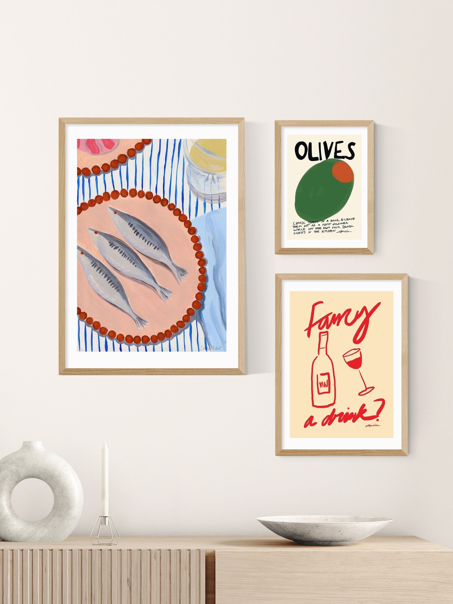 Oak Olives Wall Art Print by Stephie Cardona - Image 3 of 3 Oak Olives Wall Art Print by Stephie Cardona - Image 3 of 3