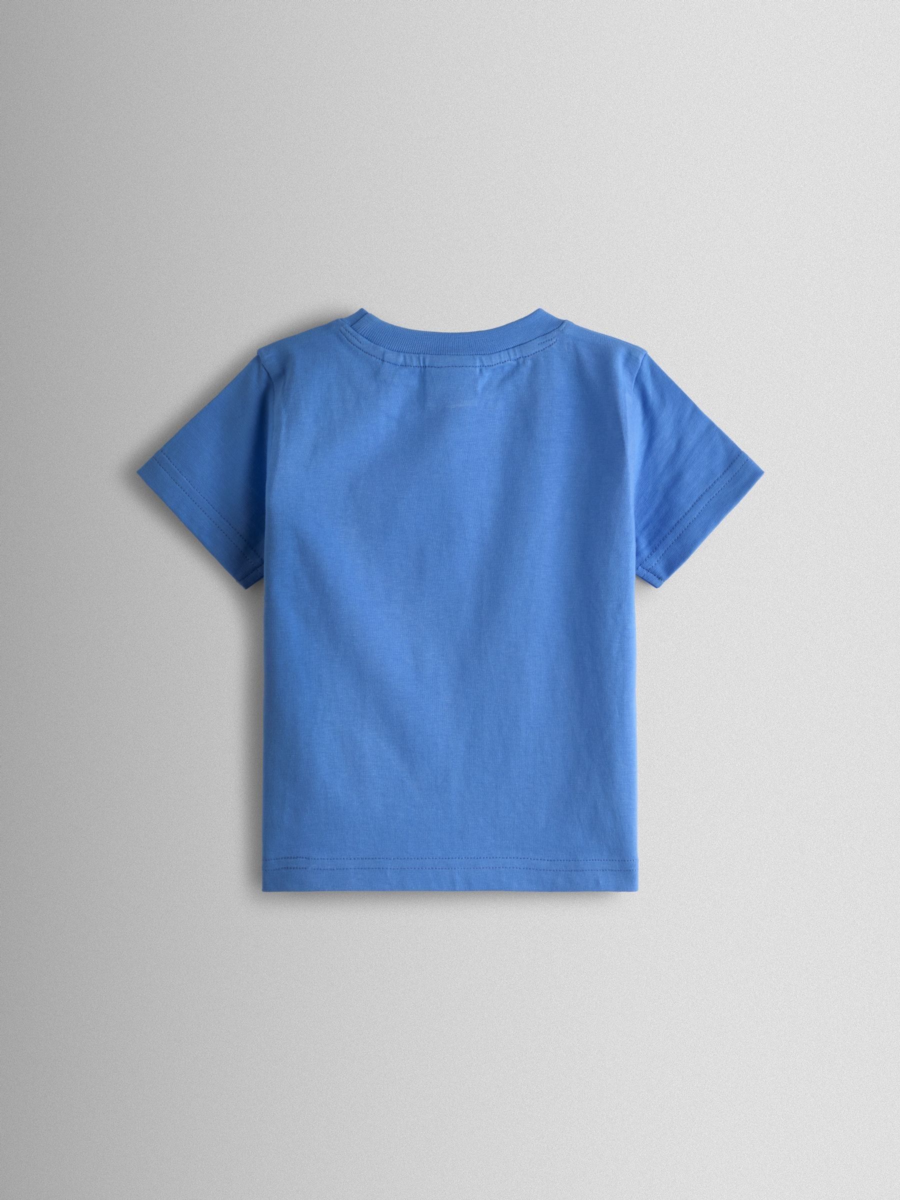 Blue & White Boat 2-Pack Appliqué T-Shirts - Image 5 of 7