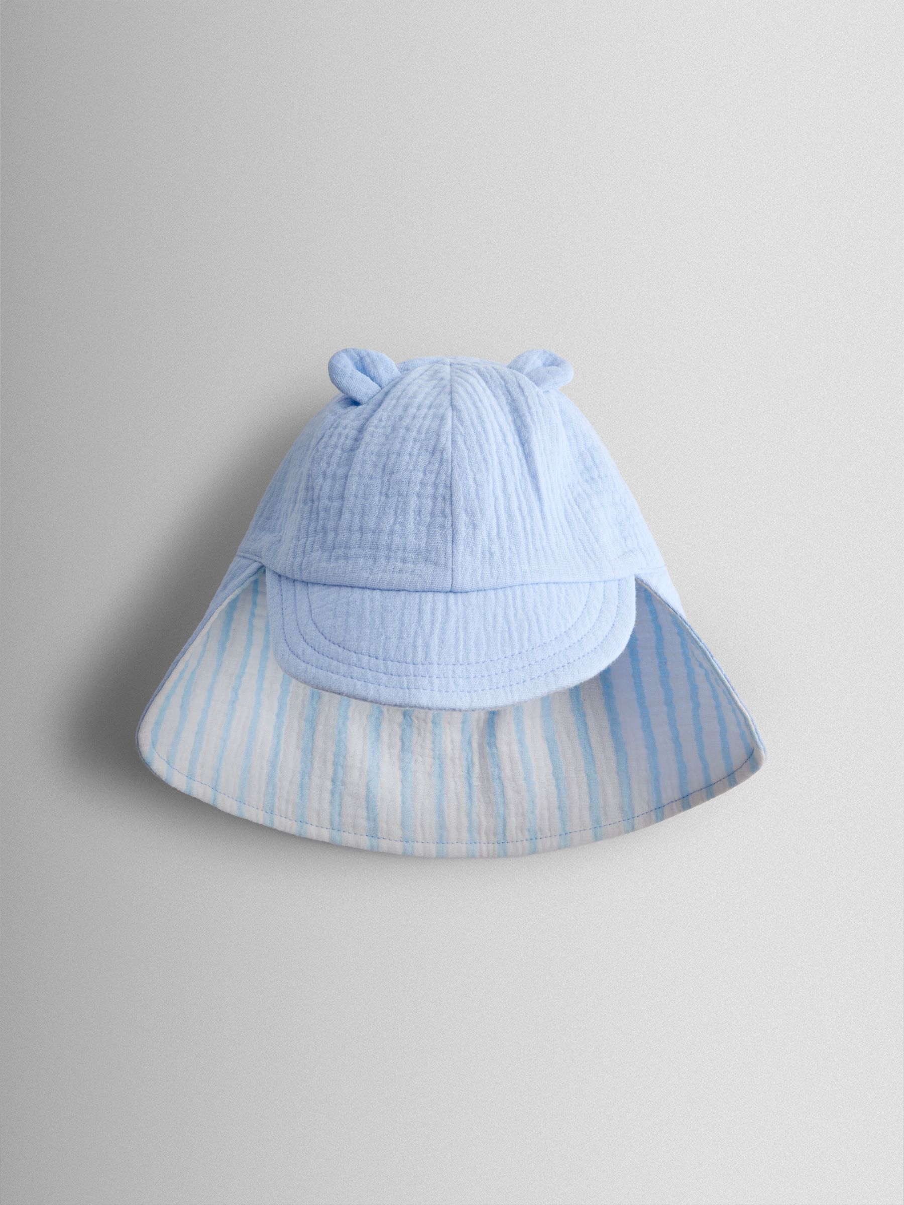 Blue Cheesecloth Legionnaire Cap - Image 1 of 4
