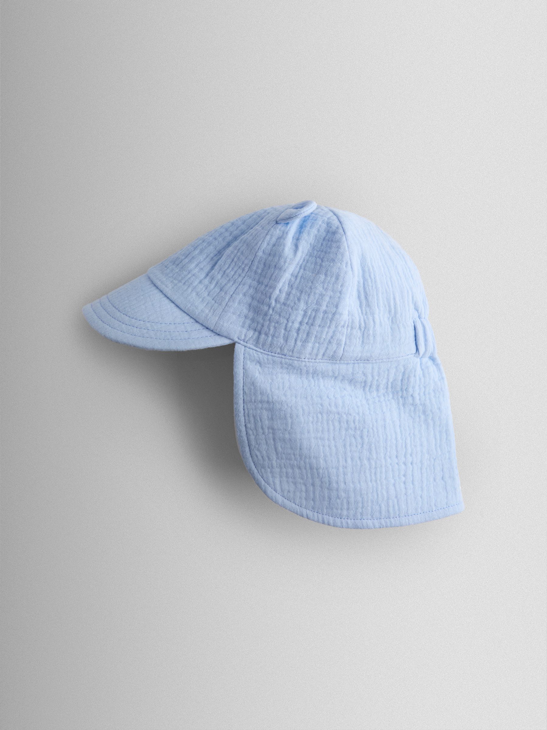 Blue Cheesecloth Legionnaire Cap - Image 2 of 4