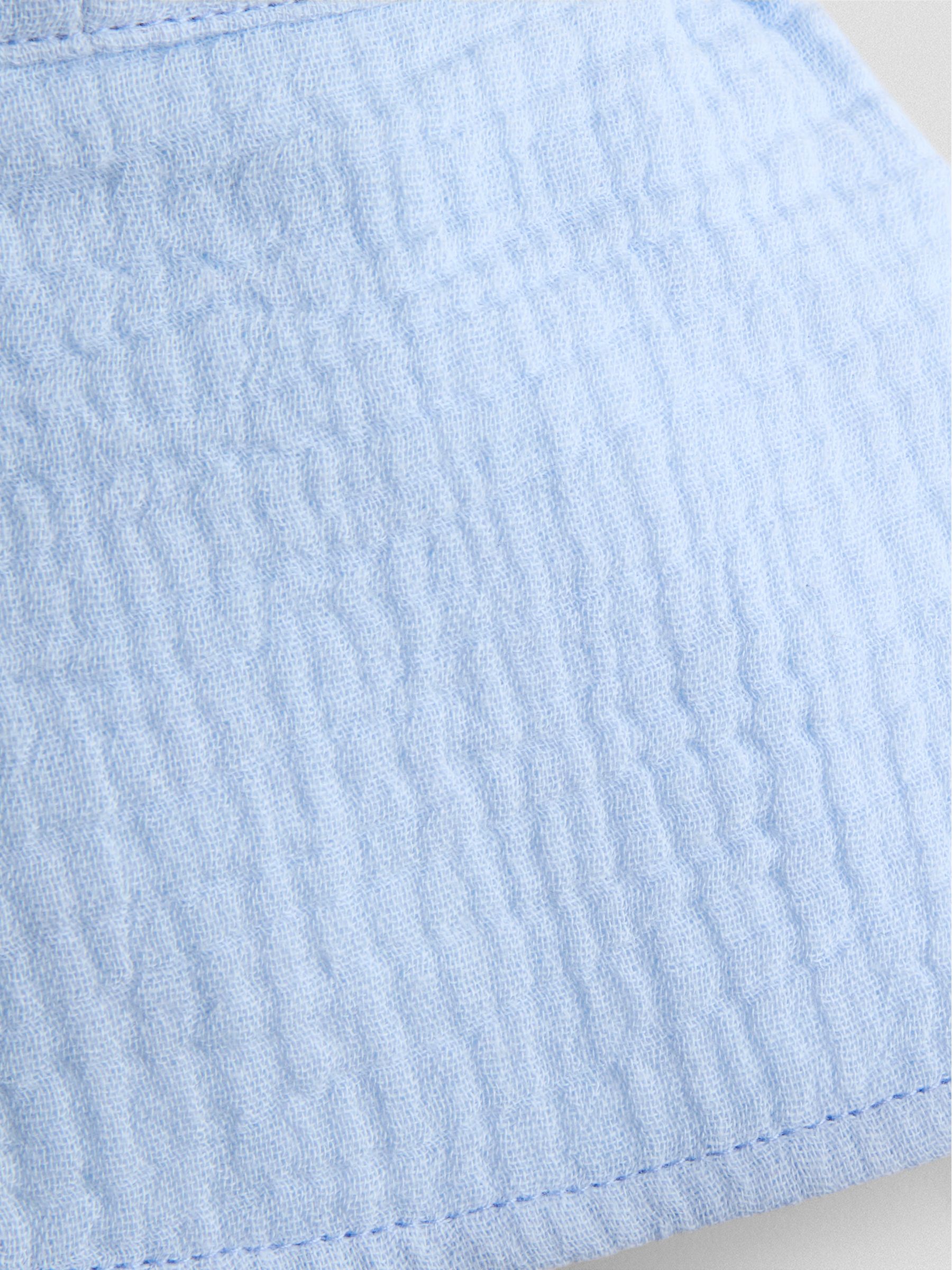 Blue Cheesecloth Legionnaire Cap - Image 4 of 4