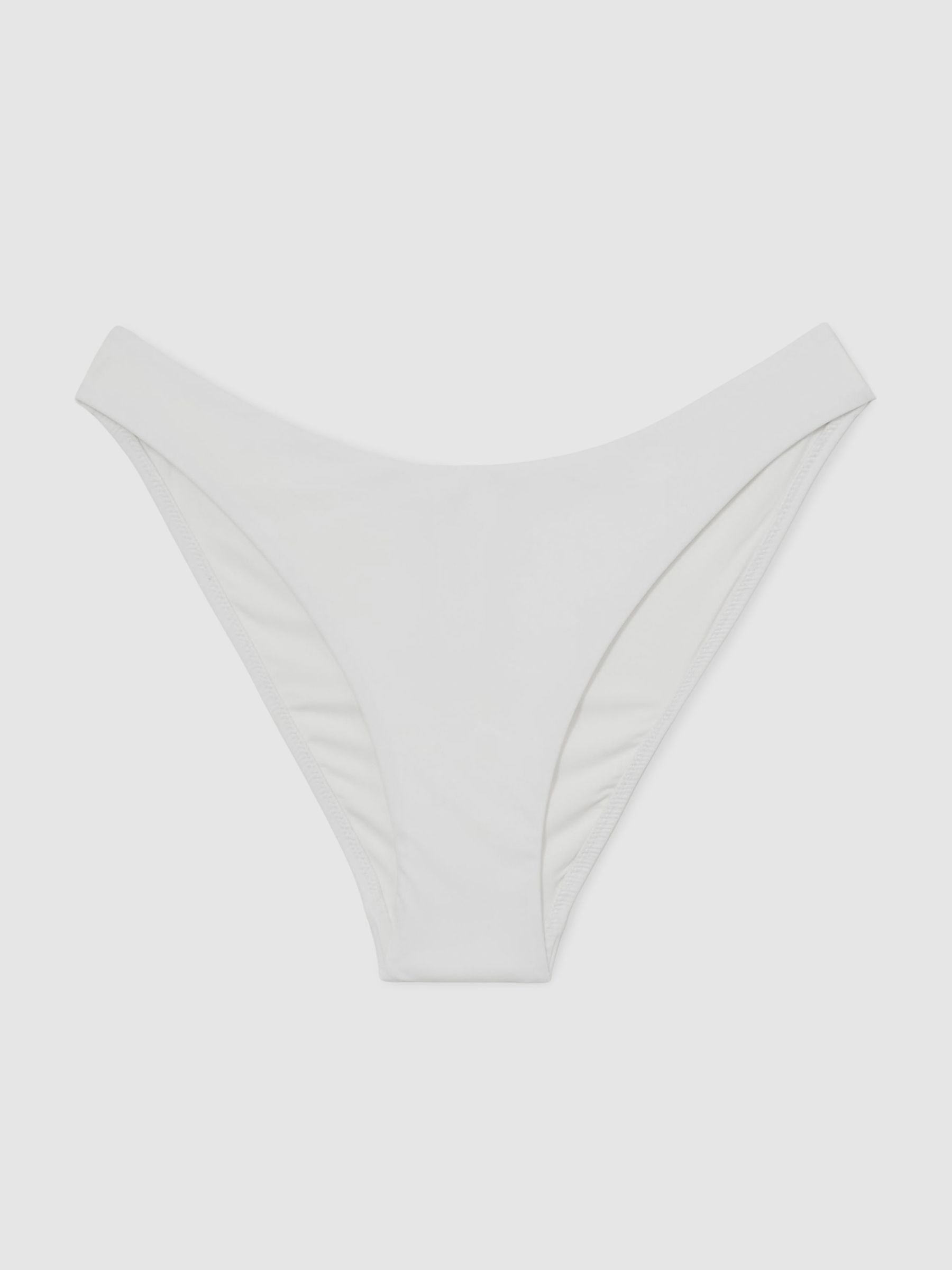 Fixed Side Bikini Bottoms in White - image 1