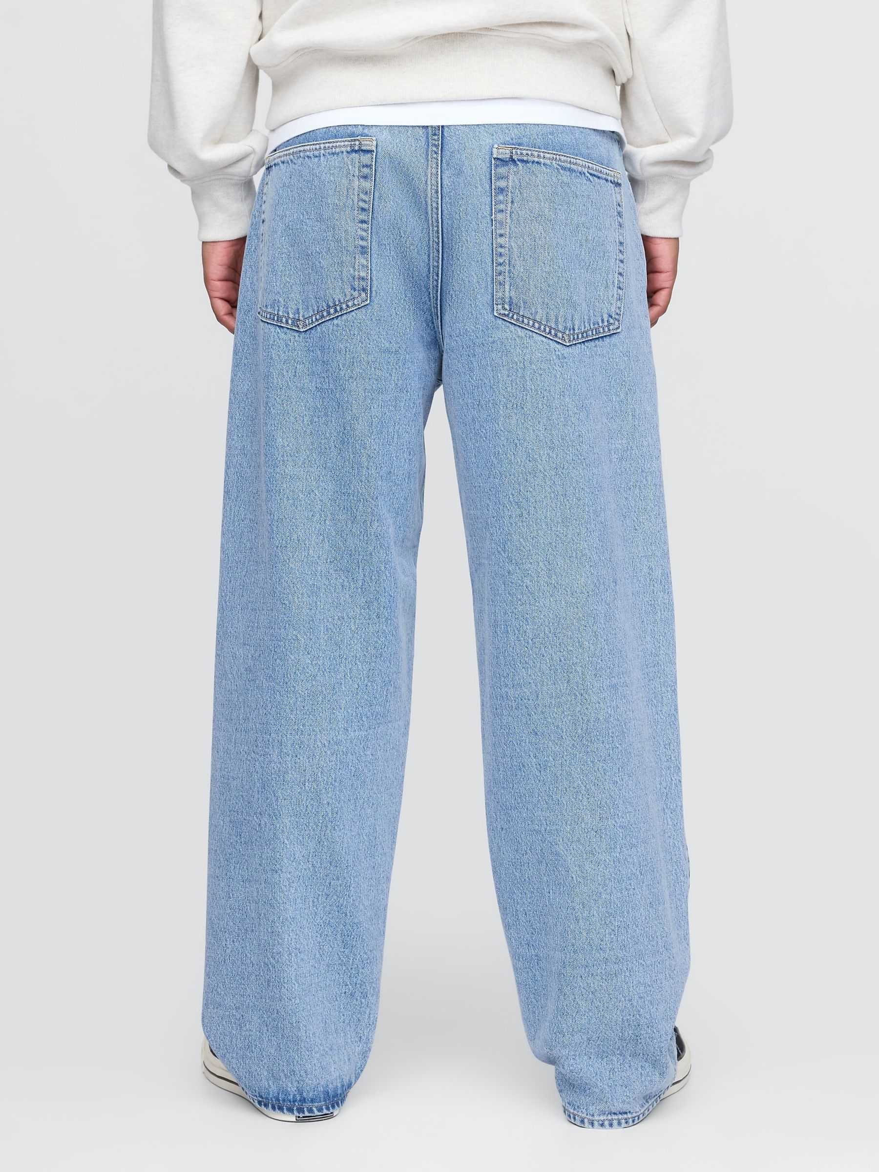 Blue Extra Baggy Jeans - Image 2 of 6 Blue Extra Baggy Jeans - Image 2 of 6