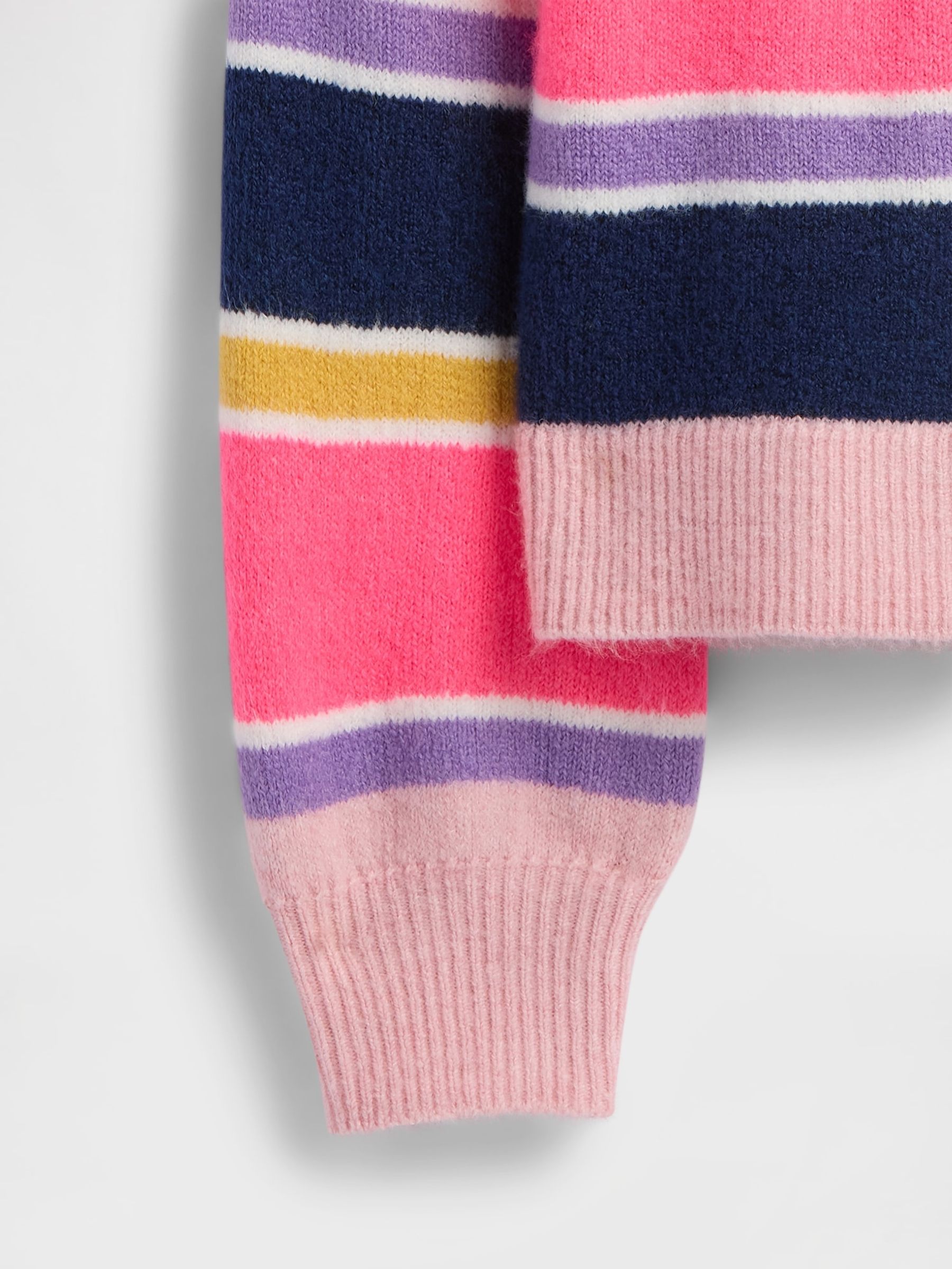 Pink Relaxed Intarsia Jumper - Image 4 of 4