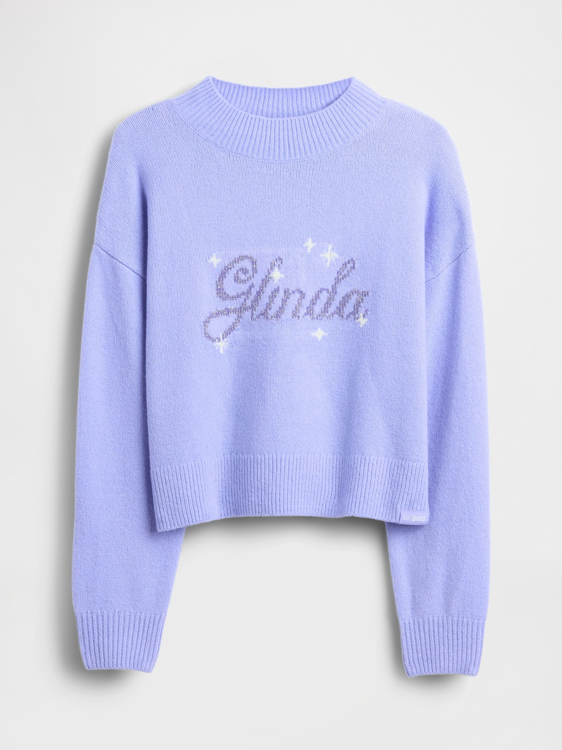 Purple Glinda Wicked CashSoft Relaxed Jumper (4-13yrs) - Image 4 of 5
