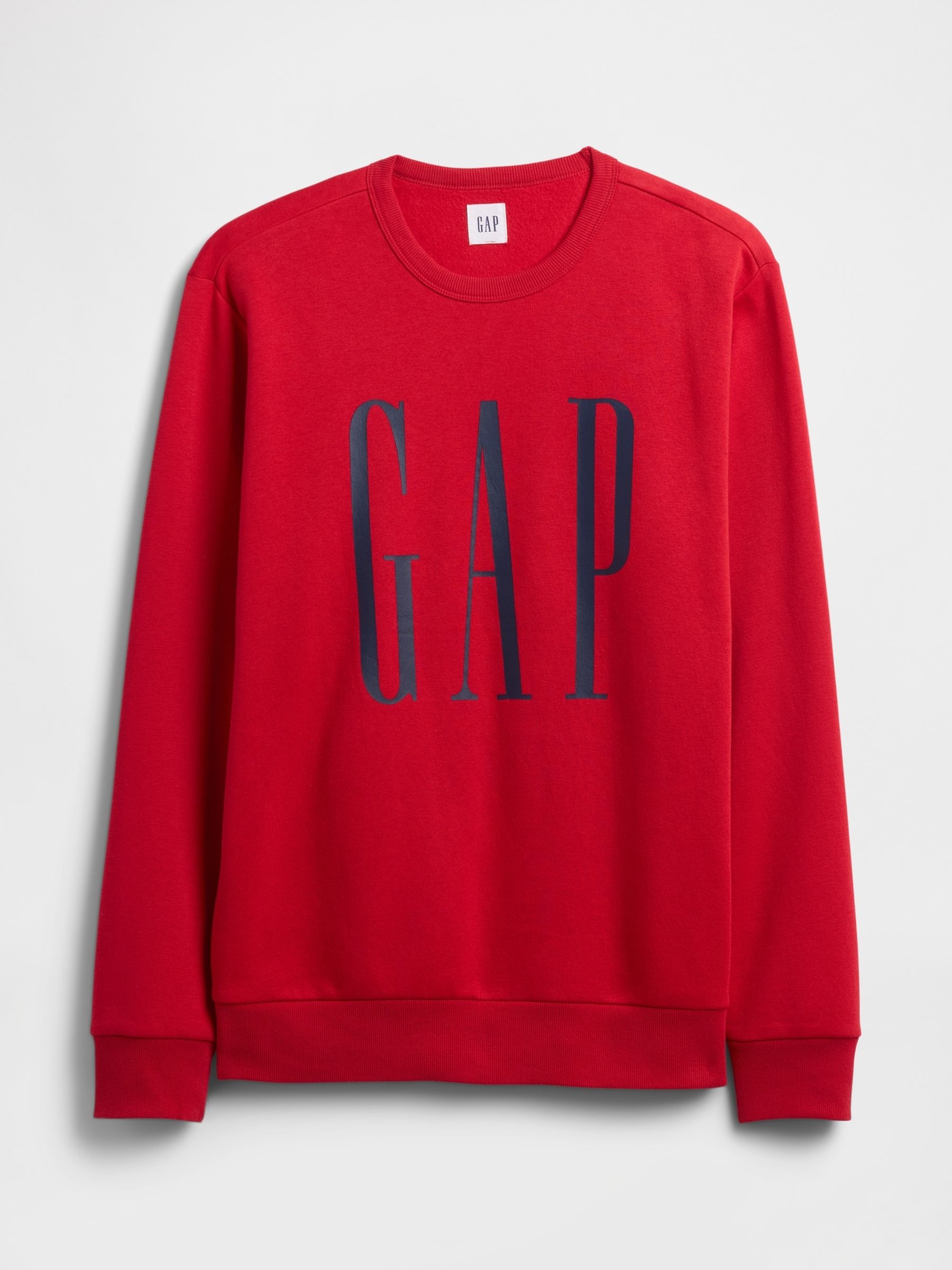 Red Logo Crew Neck Sweatshirt - Image 2 of 2
