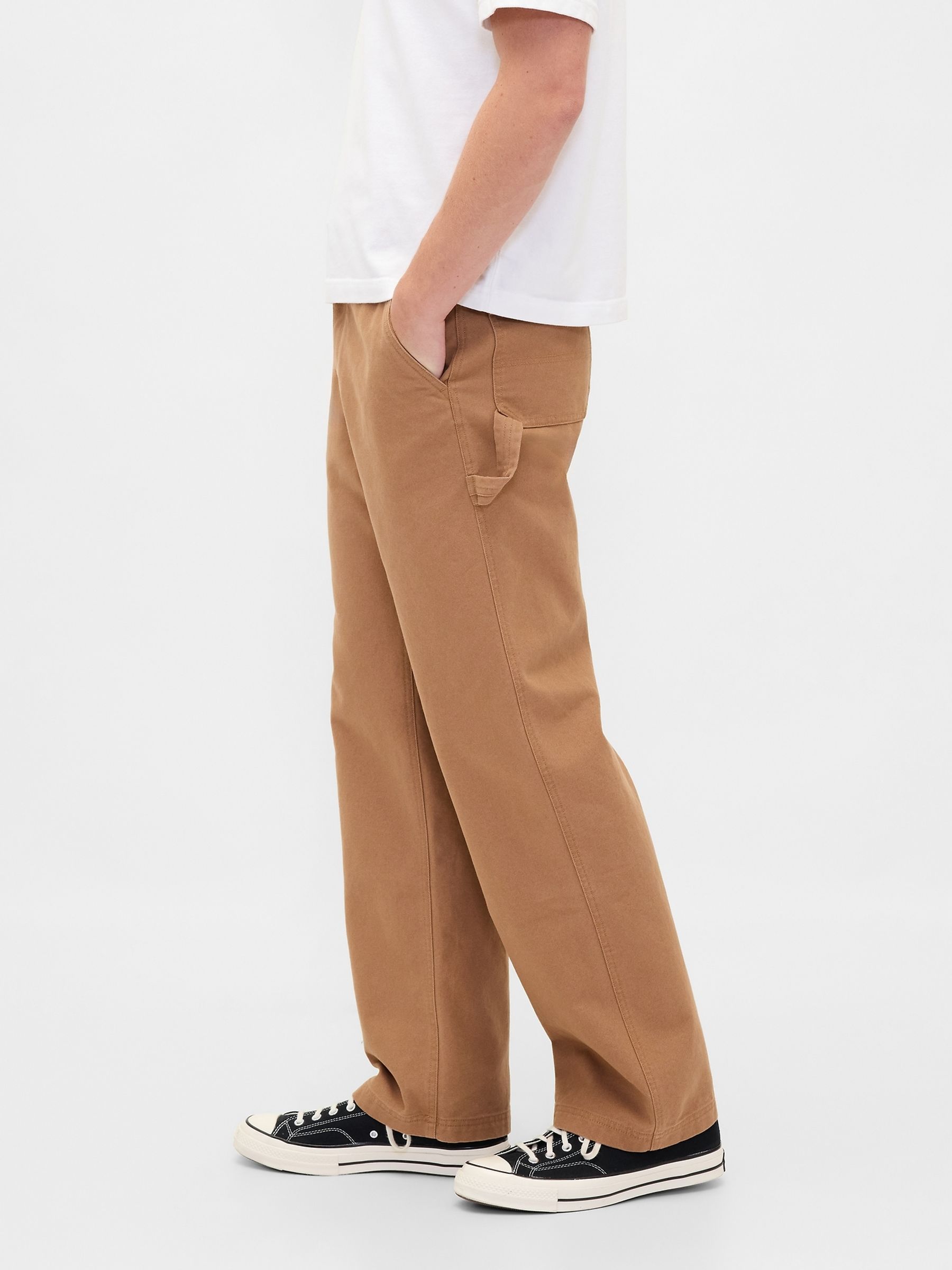 Blue Canvas '90s Loose Carpenter Trousers - Image 3 of 5