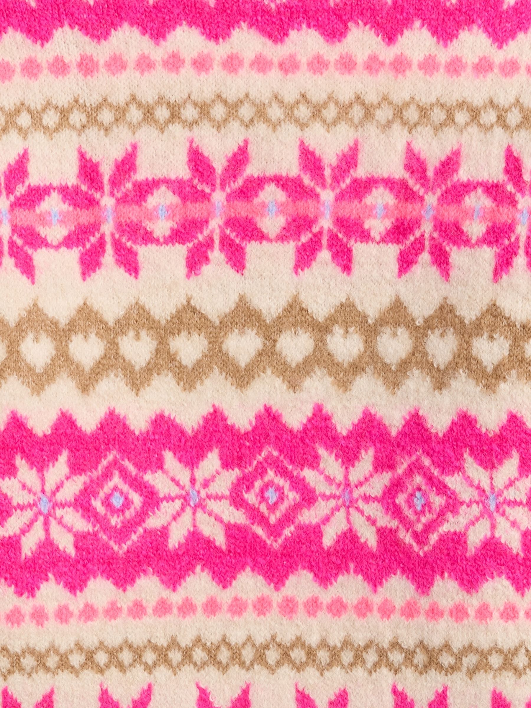 Beige Fair Isle Pattern Sweatshirt (6mths-5yrs) - Image 3 of 3 Beige Fair Isle Pattern Sweatshirt (6mths-5yrs) - Image 3 of 3