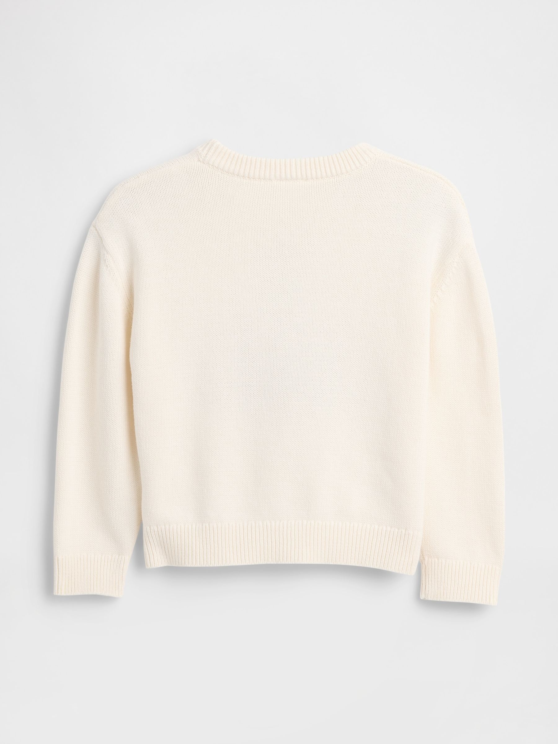 Cream Graphic Crew Neck Sweatshirt (6mths-5yrs) - Image 4 of 4