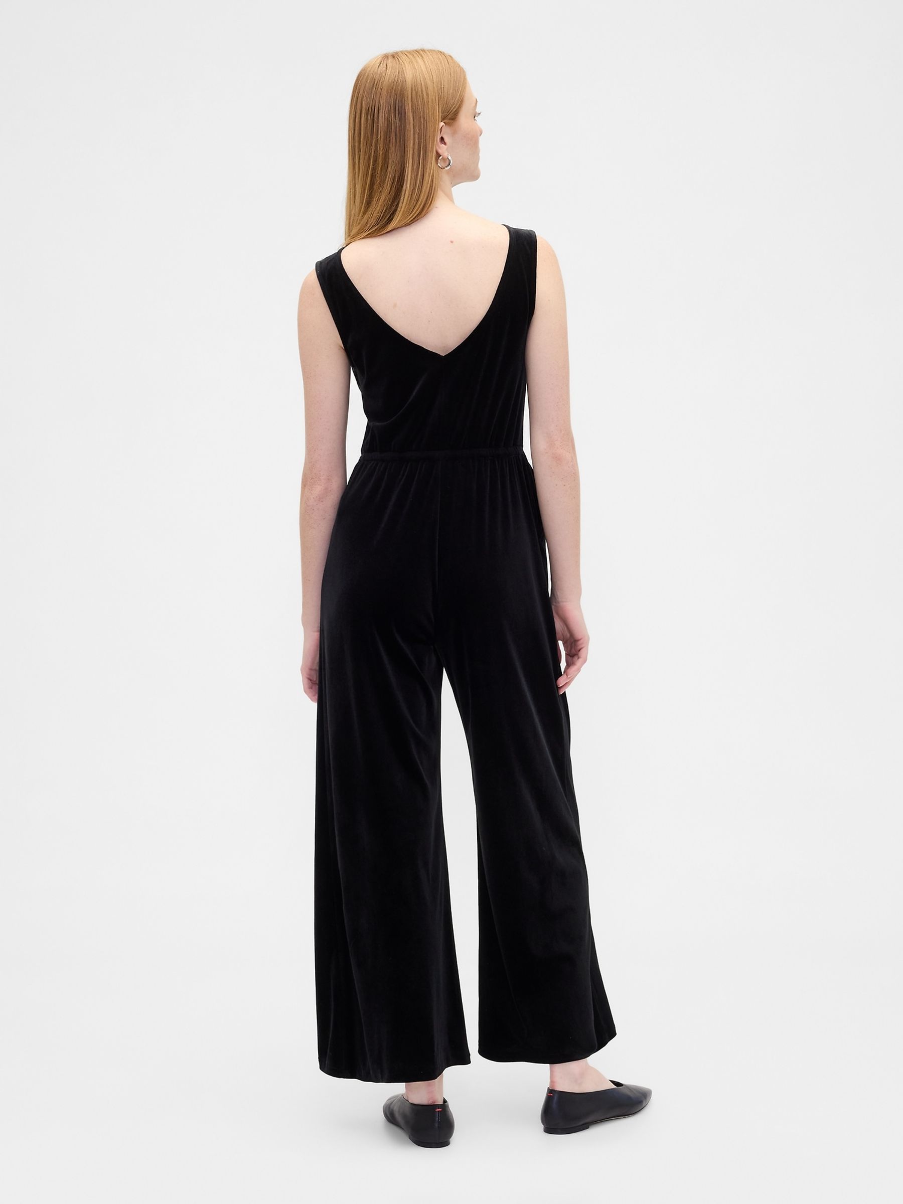 Black Wide-Leg Jumpsuit - Image 2 of 6
