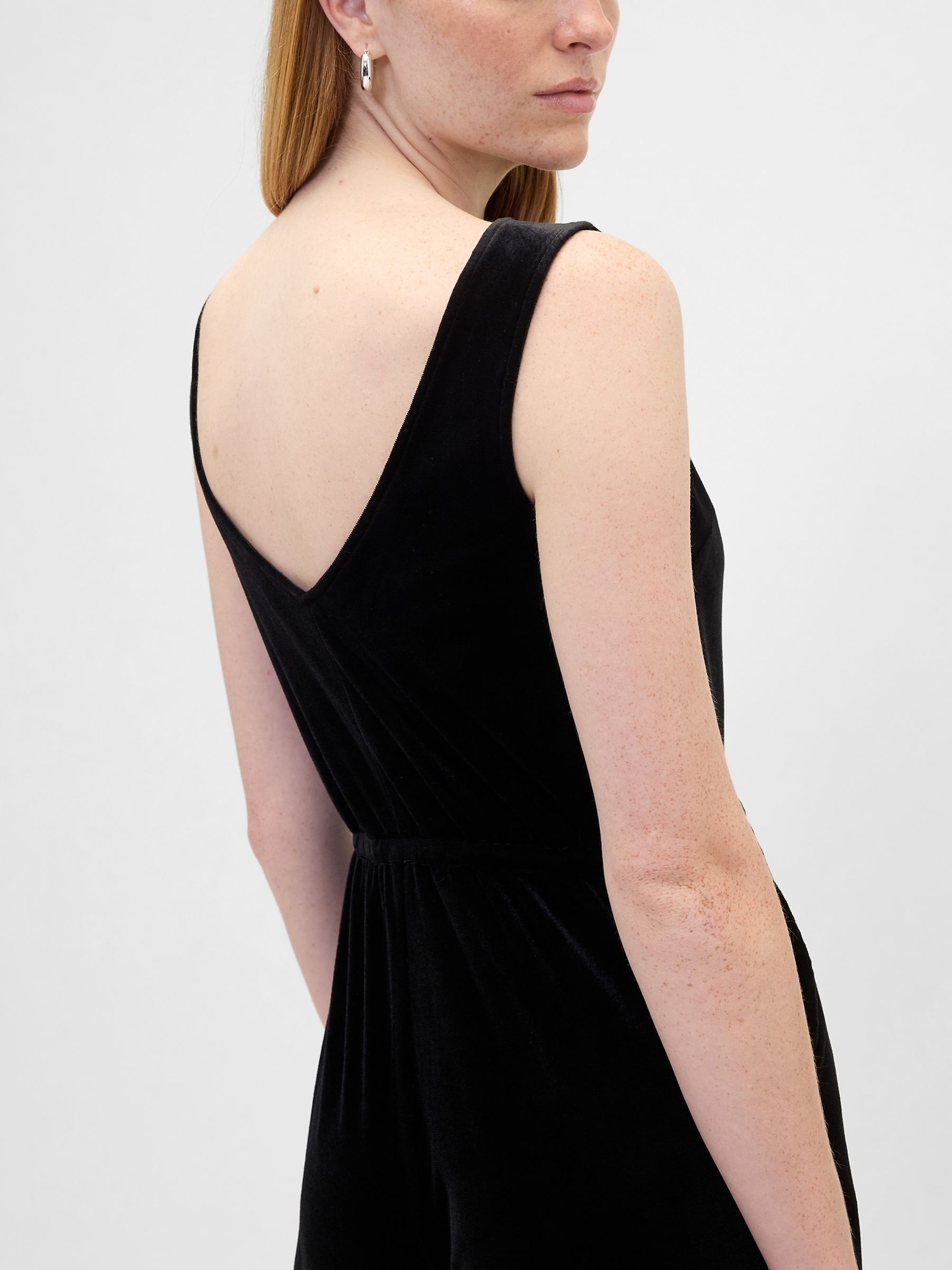 Black Wide-Leg Jumpsuit - Image 5 of 6