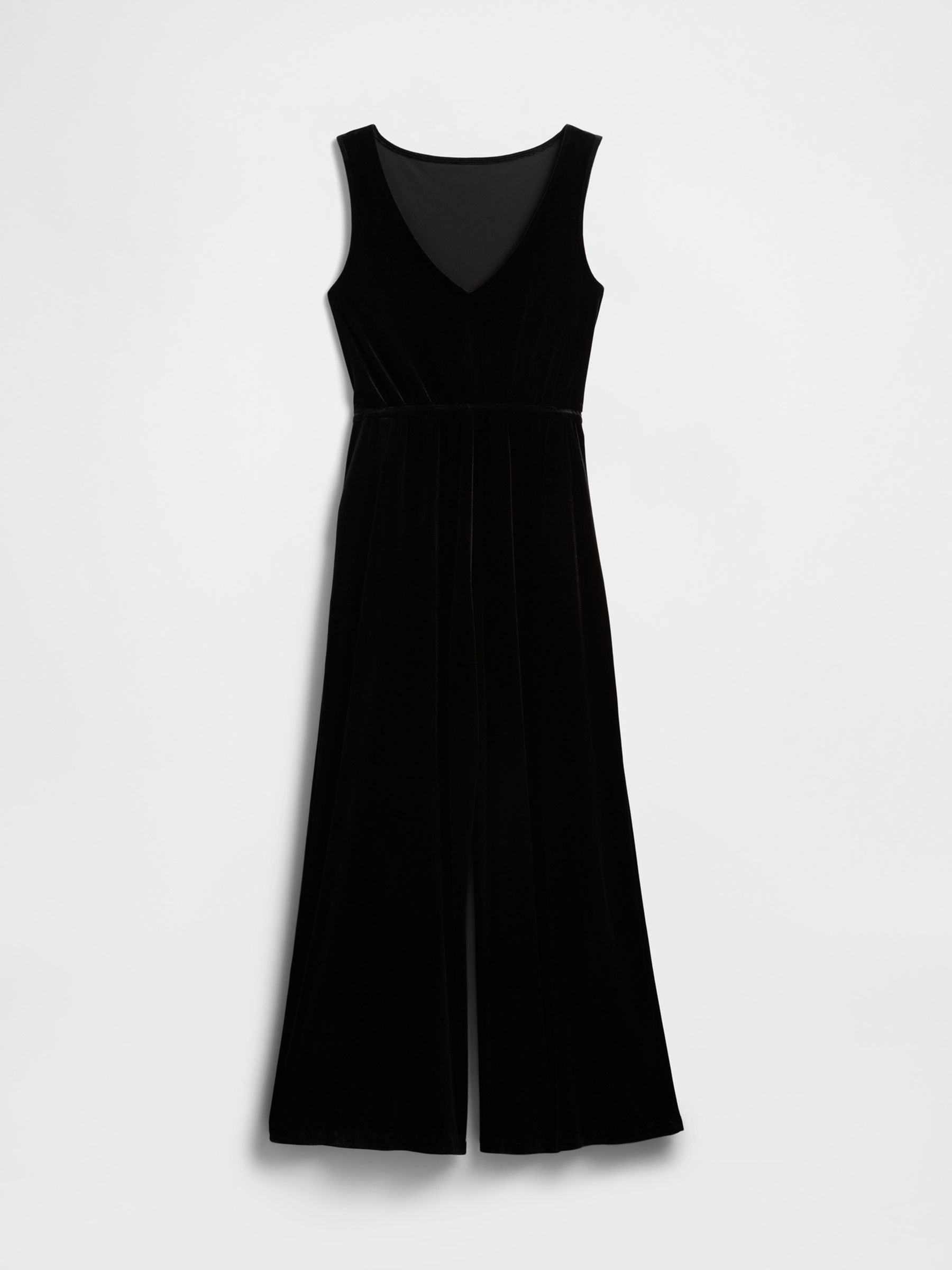 Black Wide-Leg Jumpsuit - Image 6 of 6 Black Wide-Leg Jumpsuit - Image 6 of 6
