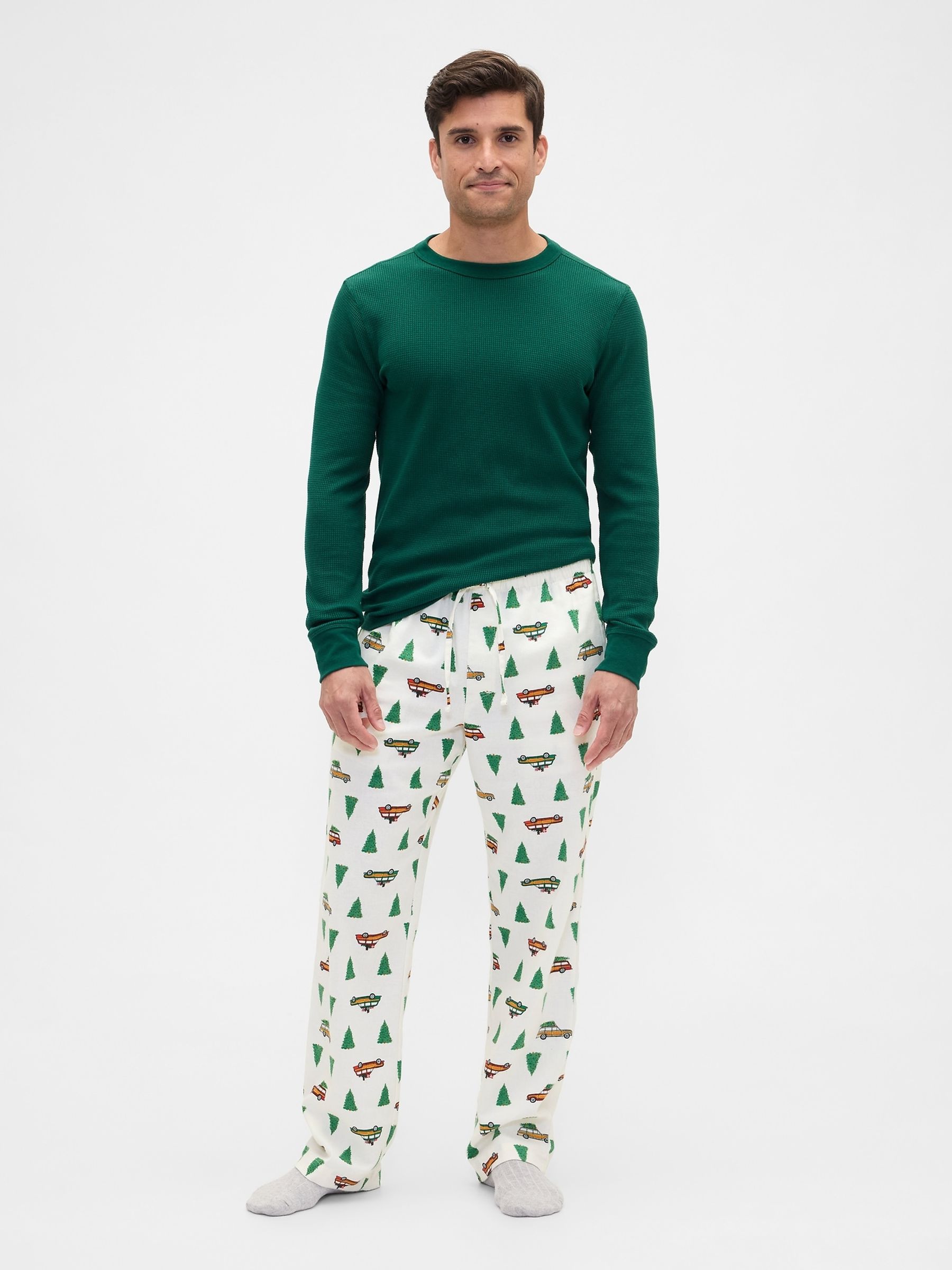 White Christmas Pyjama Bottoms - Image 3 of 4